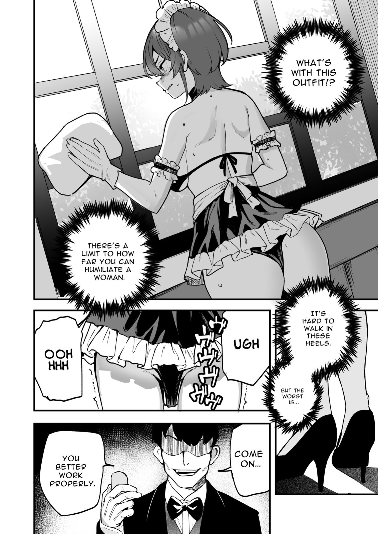 [I'm moralist (Yanagihara Mitsuki, TakaMaga Harassment, ababari)] Ike Mesu Shitsuji no Maso Ochi Tettei Kenshuu | Charming Female Butler Undergoes A Ruthless Masochist Corruption Induction Course [nasmas]