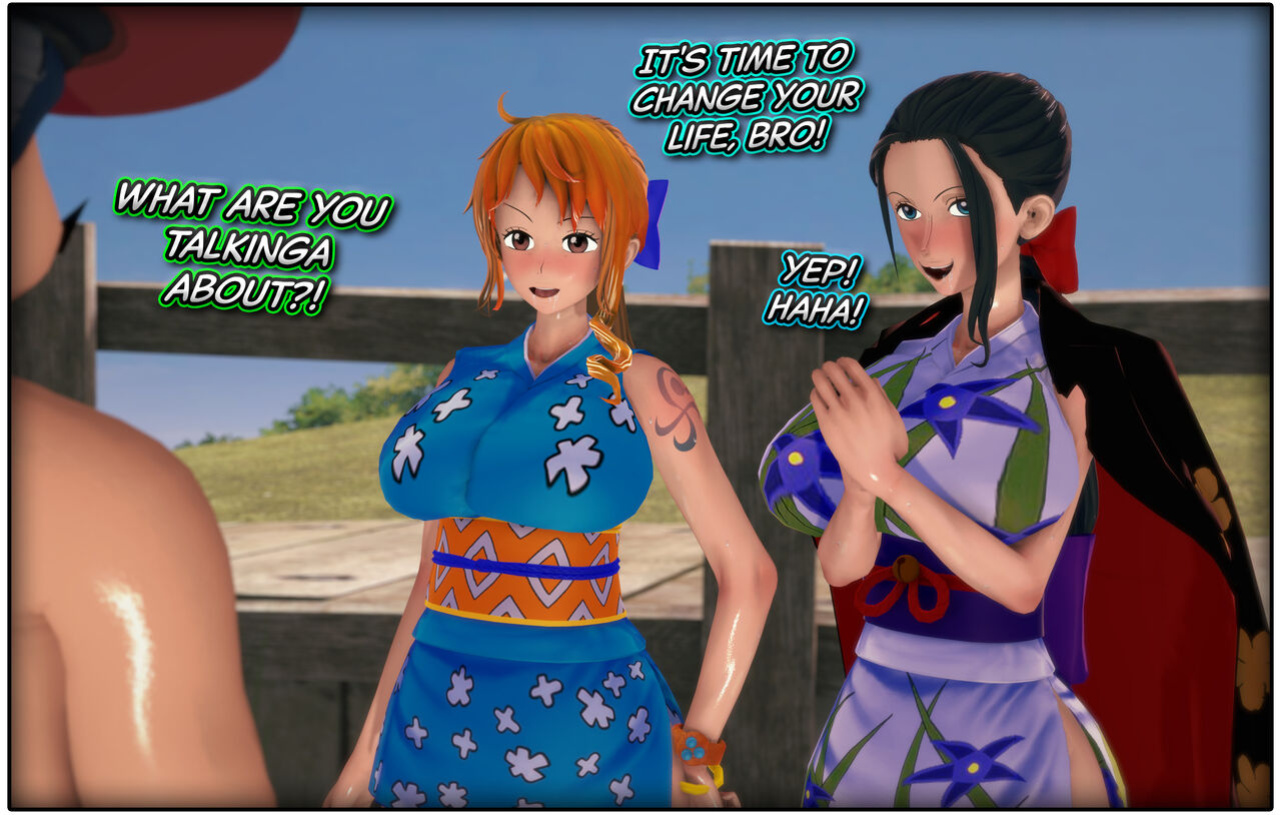 [TSFartist]Request Nami, Yamato, Nico Robin - Possession