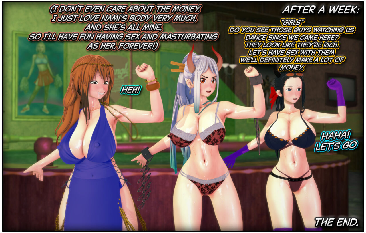 [TSFartist]Request Nami, Yamato, Nico Robin - Possession