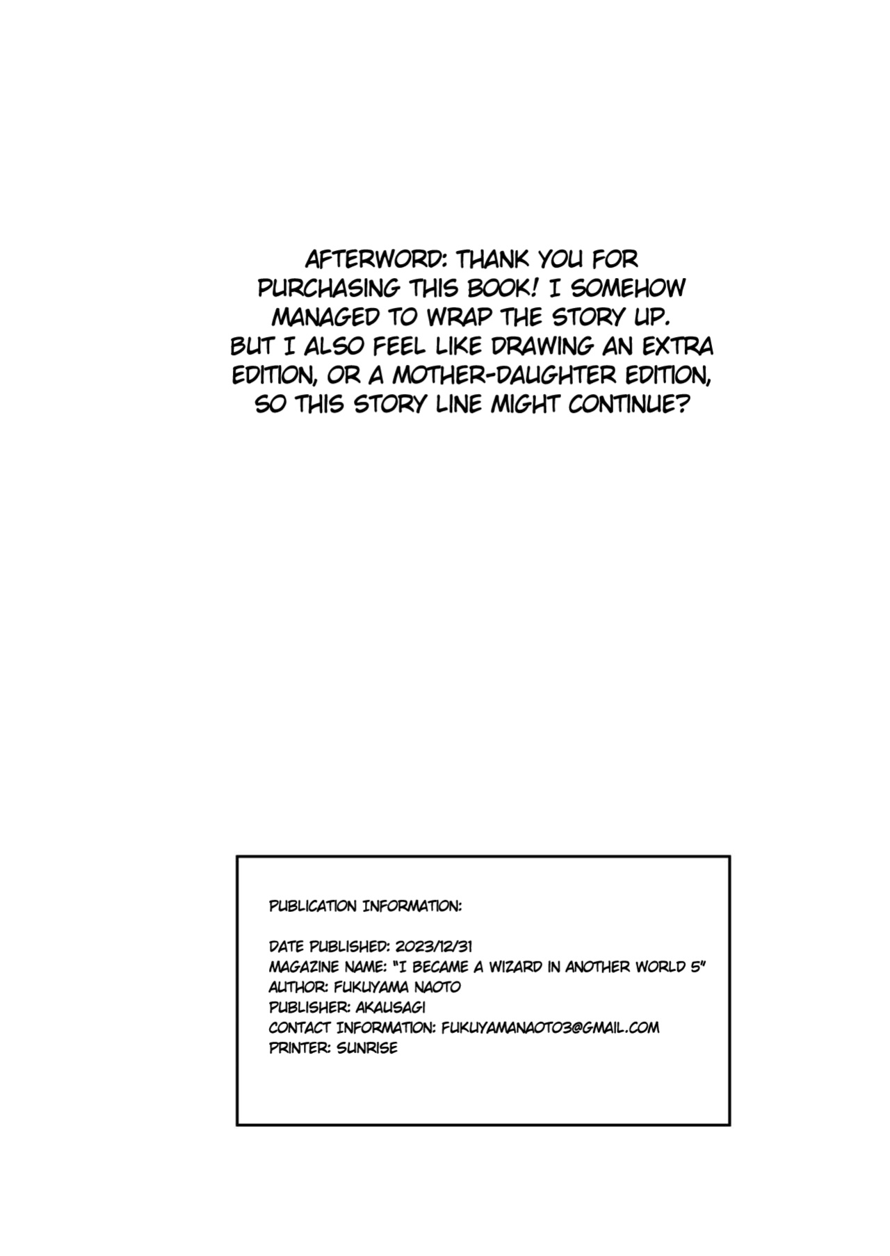 [Akausagi(Fukuyama Naoto)] Ore Isekai de Mahoutsukai ni Naru 5 [hardcase8translates]