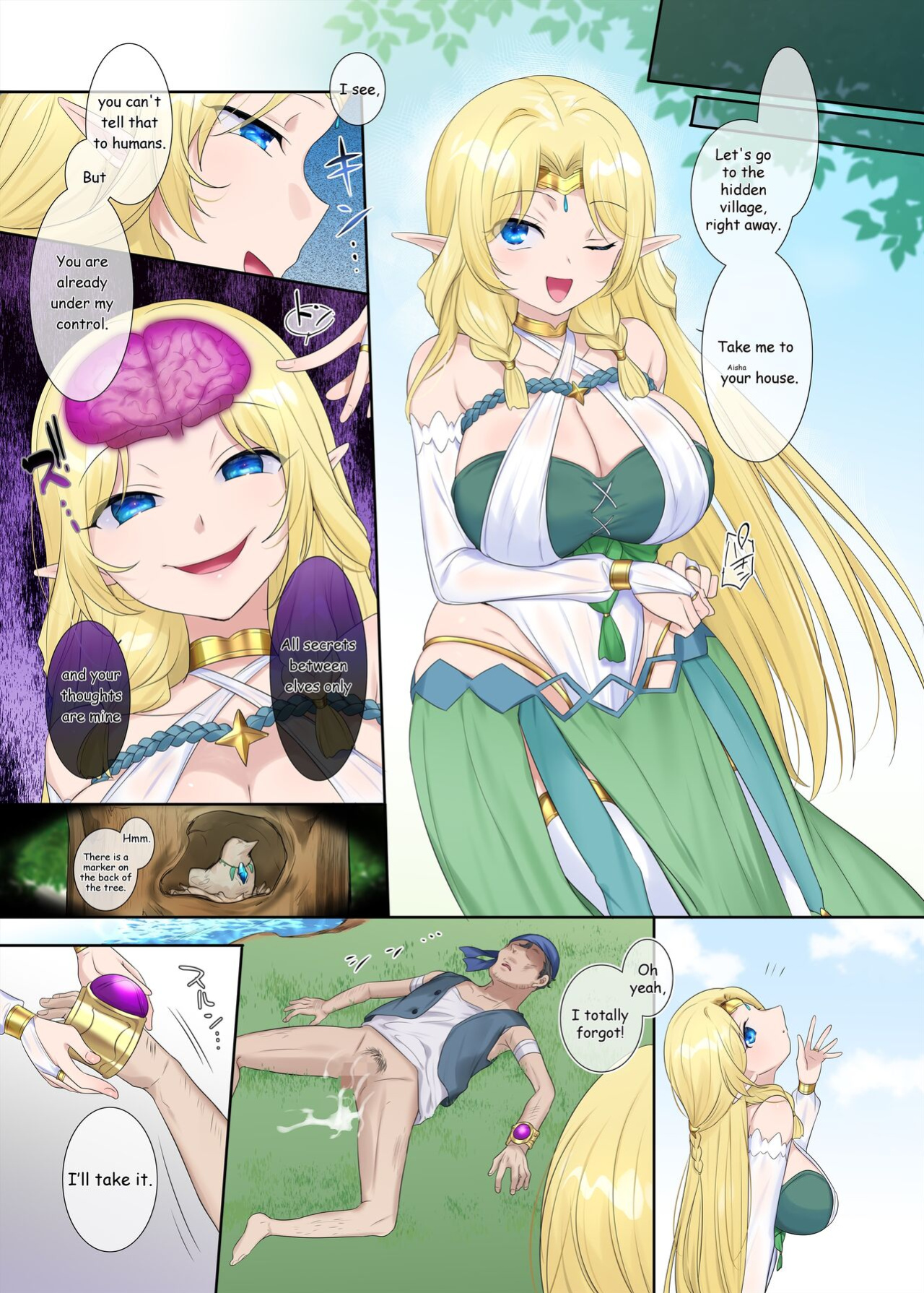 [Popland (Fanta no Cola Aji, Hiiragi Popura)] Nikutai Dorobou no Udewa | Bracelet of Body Thief