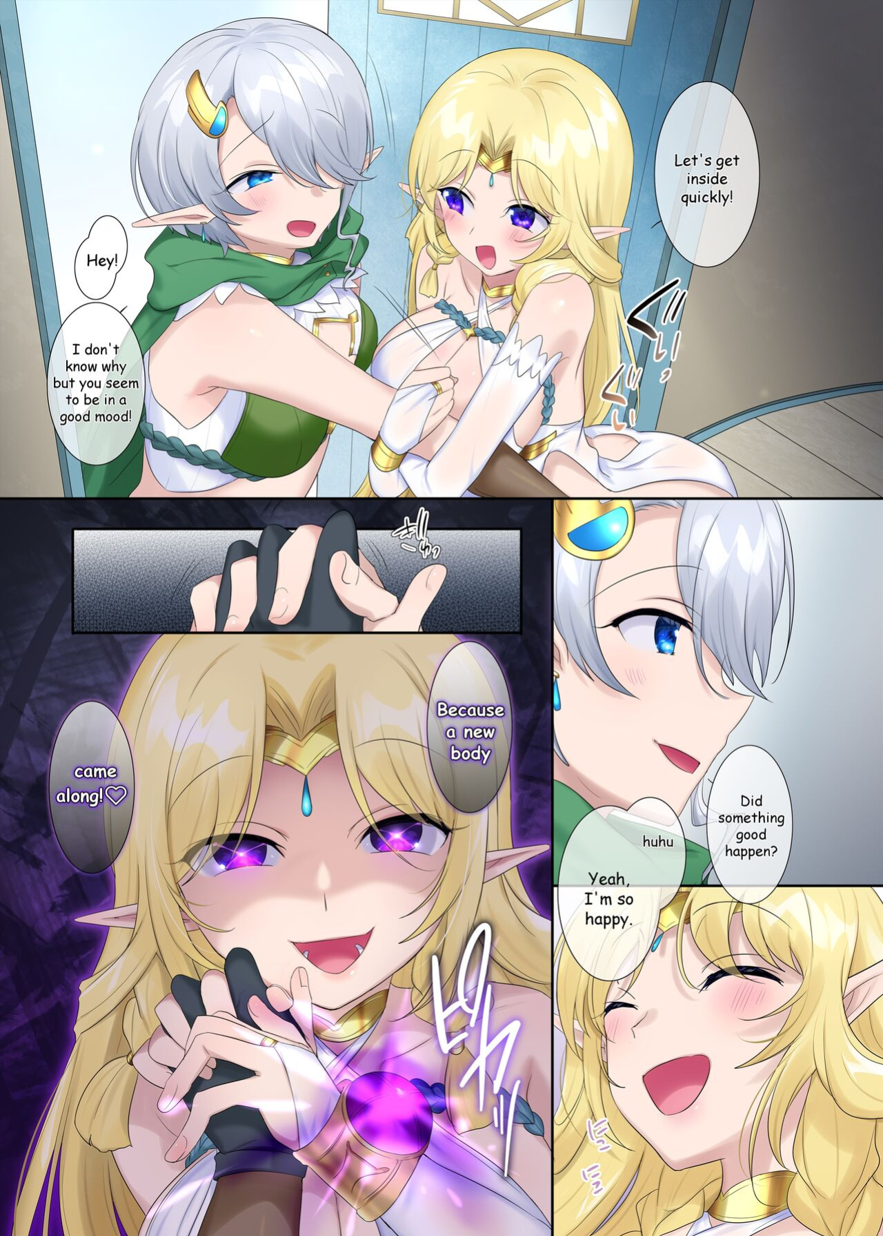 [Popland (Fanta no Cola Aji, Hiiragi Popura)] Nikutai Dorobou no Udewa | Bracelet of Body Thief