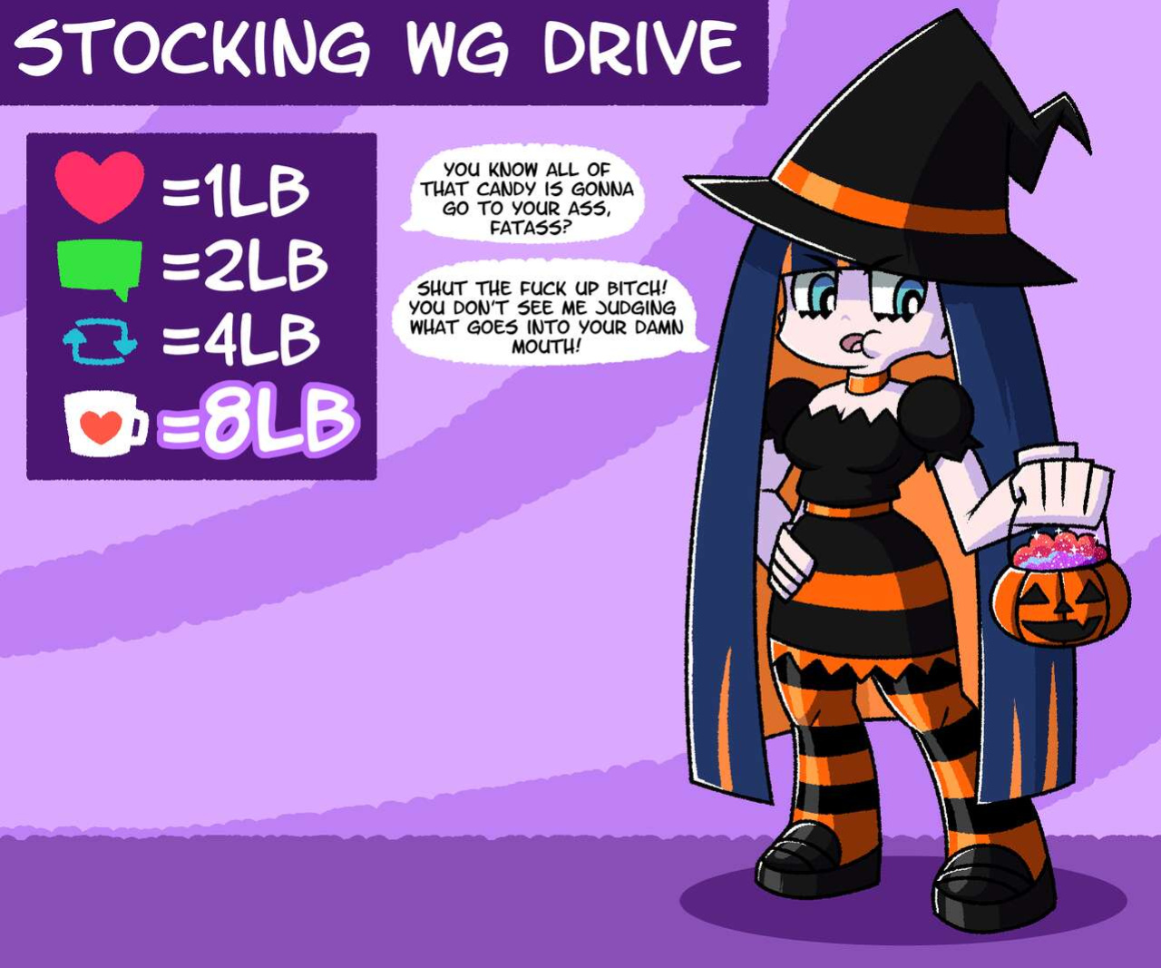 [BlotBot] Stocking Anarchy Halloween WG Drive