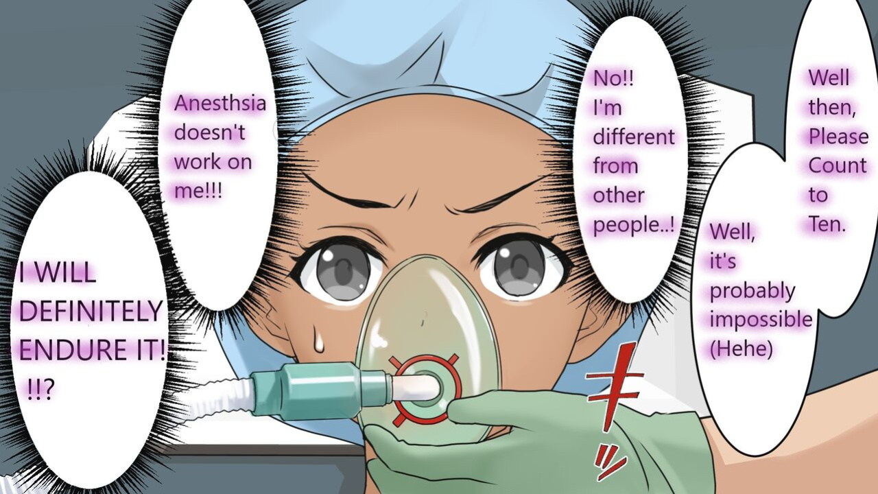 Female martial artist vs General Anesthesia