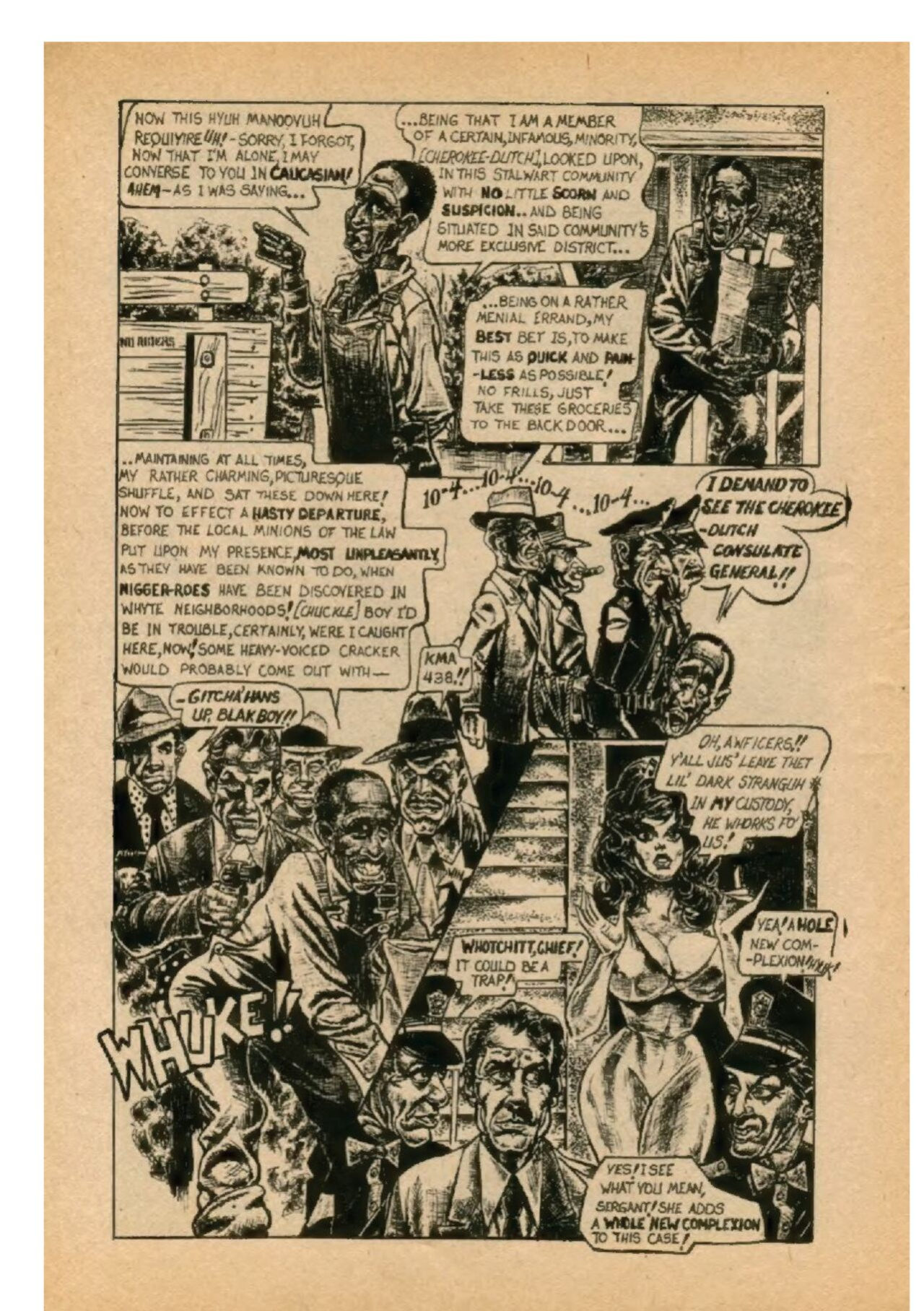 White Whore Funnies #1 (1975)