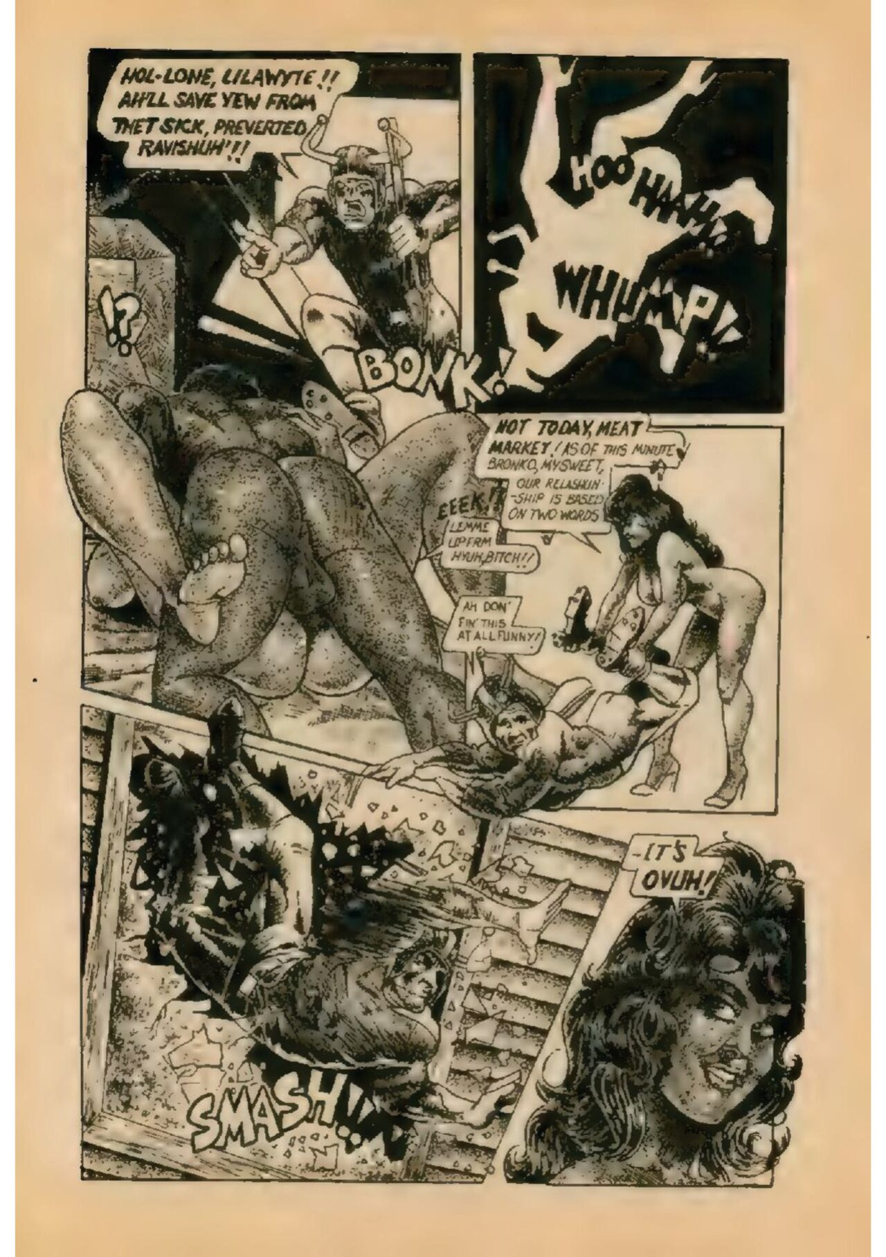 White Whore Funnies #1 (1975)