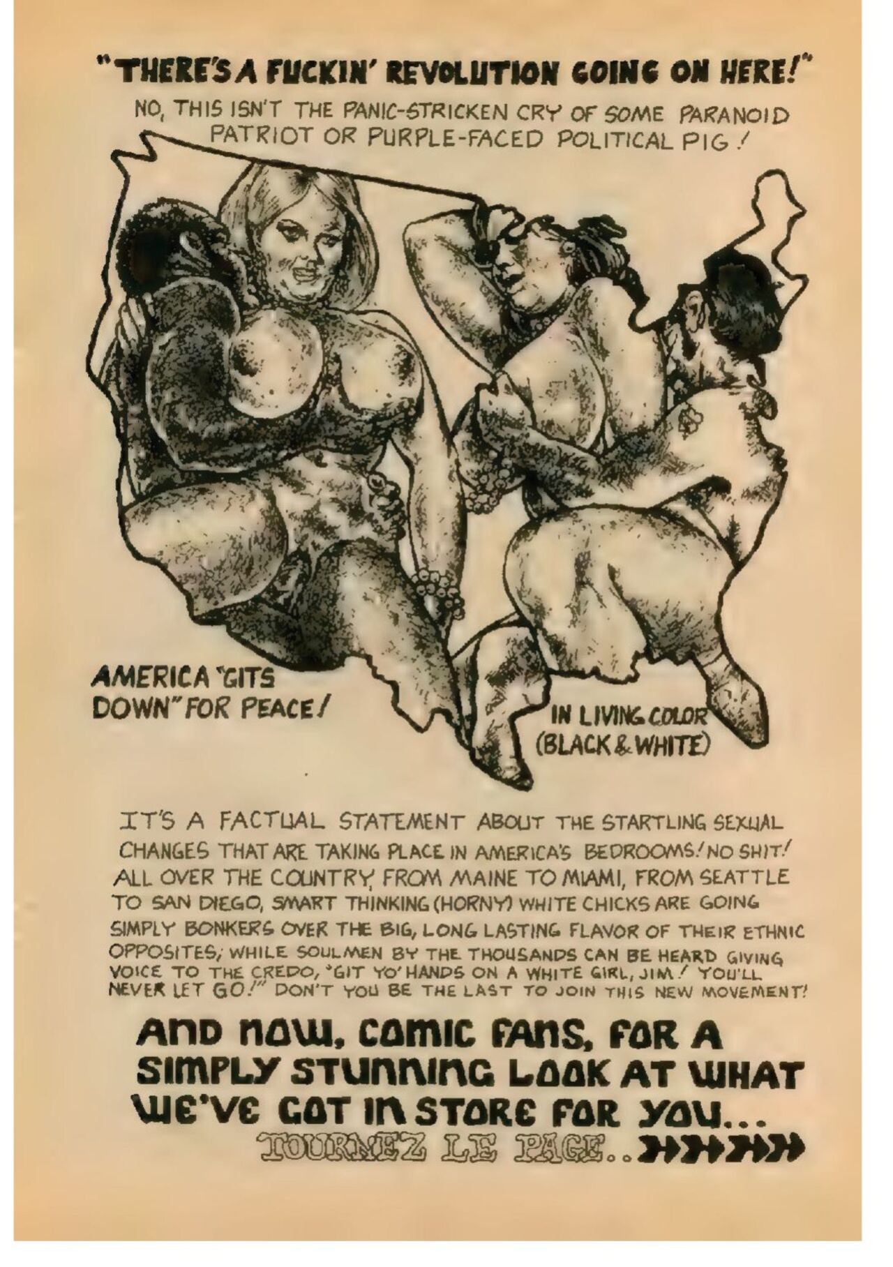 White Whore Funnies #1 (1975)
