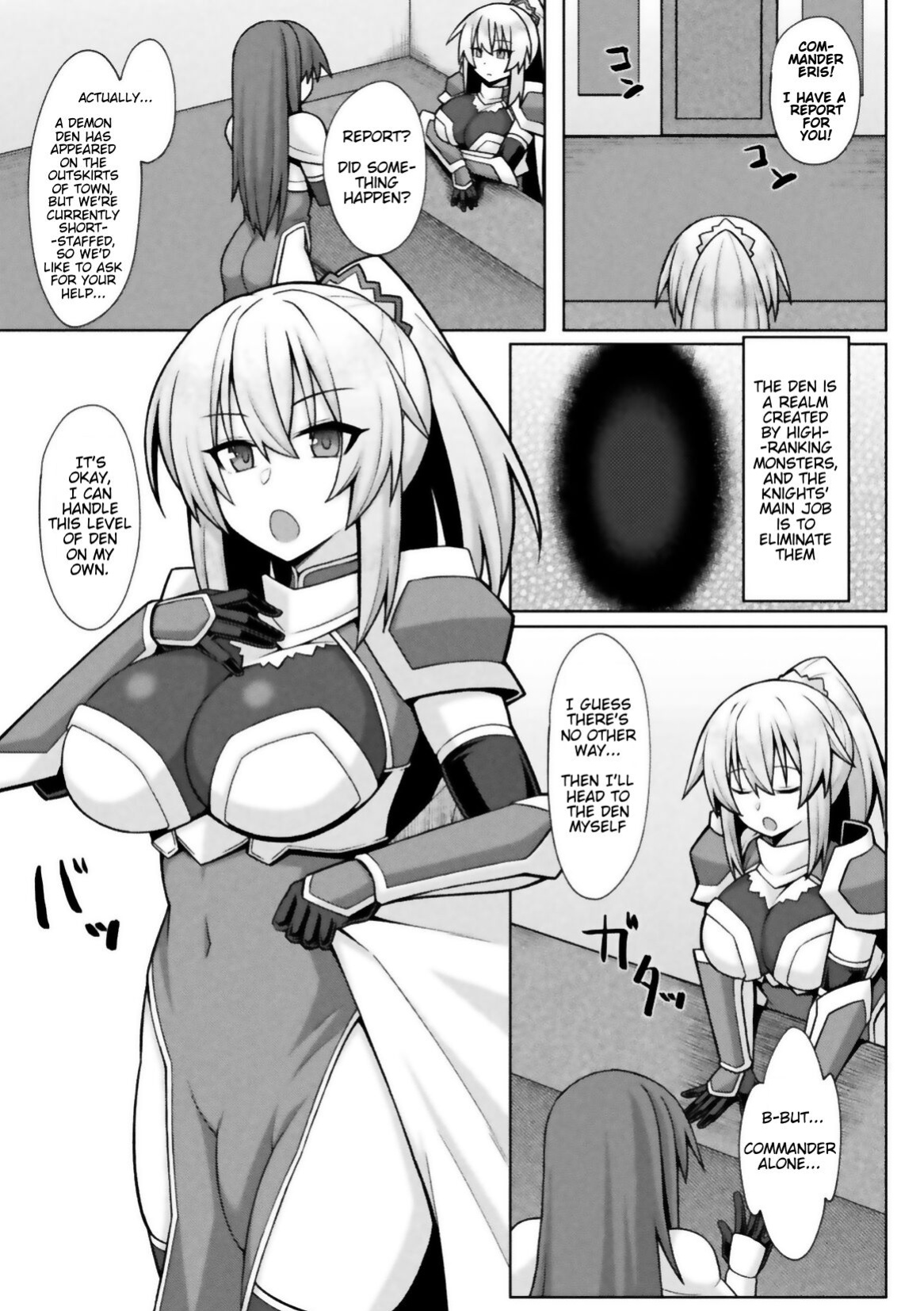 [Zinkurou] Futanari Seikishi to Kyuusei no Ori | Futanari Holy Knight and the Cage of Sperm-Draining (2D Comic Magazine Futanari Energy Drain Mesuzao Kyuuin de Energy Shasei Haiboku! Vol. 1) [imanoterone]