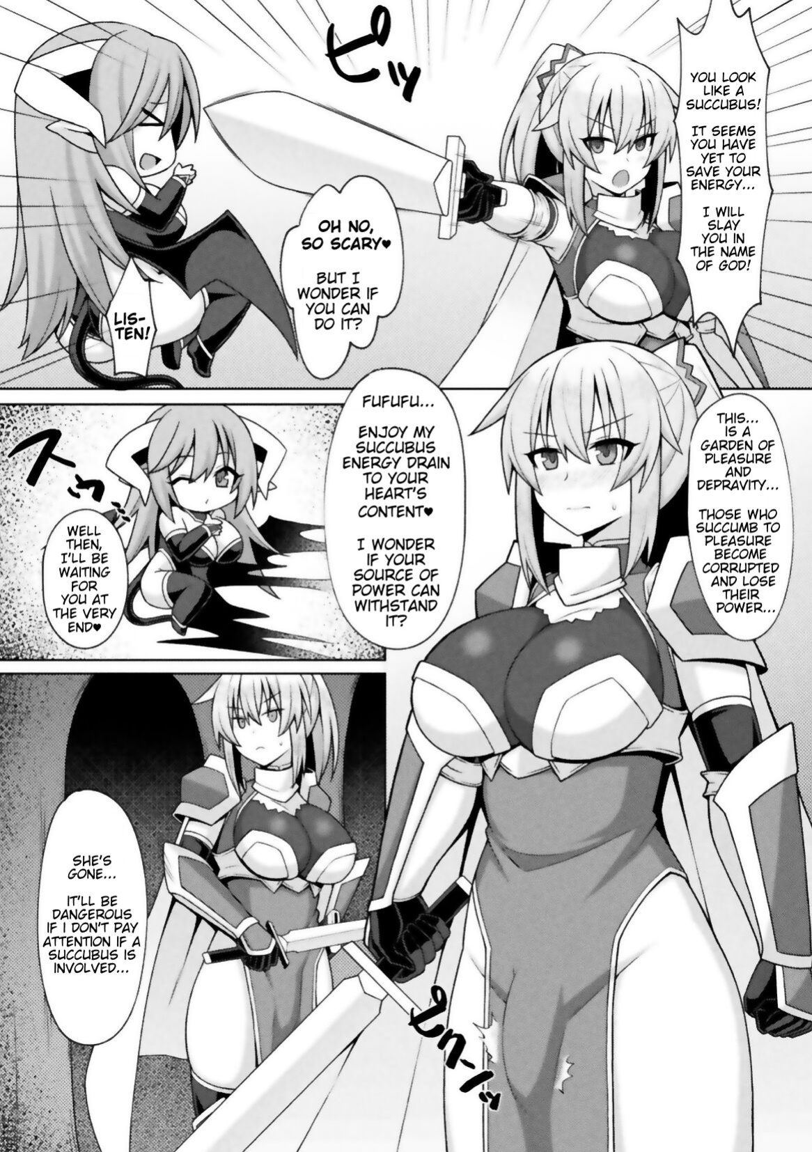[Zinkurou] Futanari Seikishi to Kyuusei no Ori | Futanari Holy Knight and the Cage of Sperm-Draining (2D Comic Magazine Futanari Energy Drain Mesuzao Kyuuin de Energy Shasei Haiboku! Vol. 1) [imanoterone]