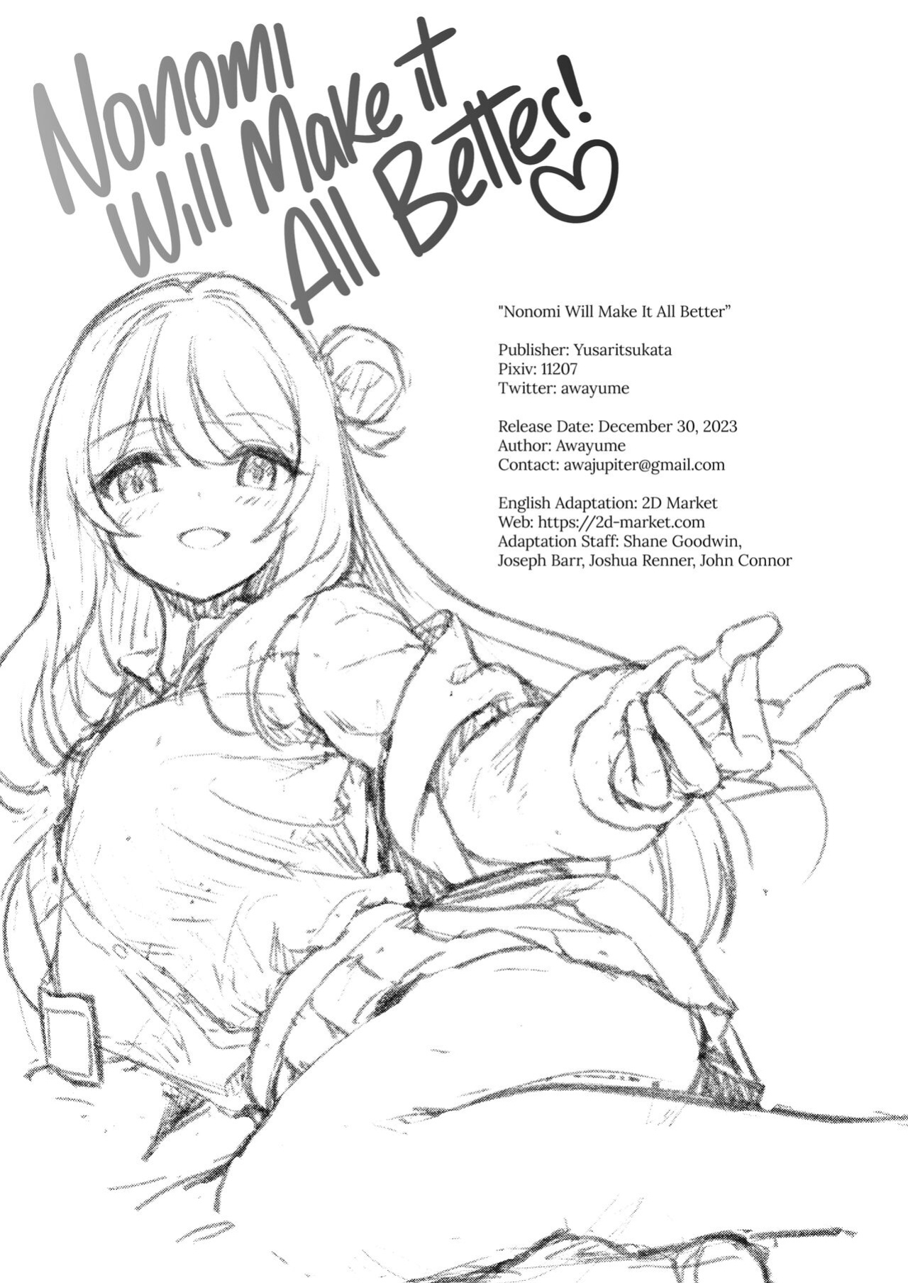 [Yusaritsukata (Awayume)] Sensei, Nonomi ga Iyashite Agemasu ne | Nonomi Will Make It All Better! (Blue Archive)