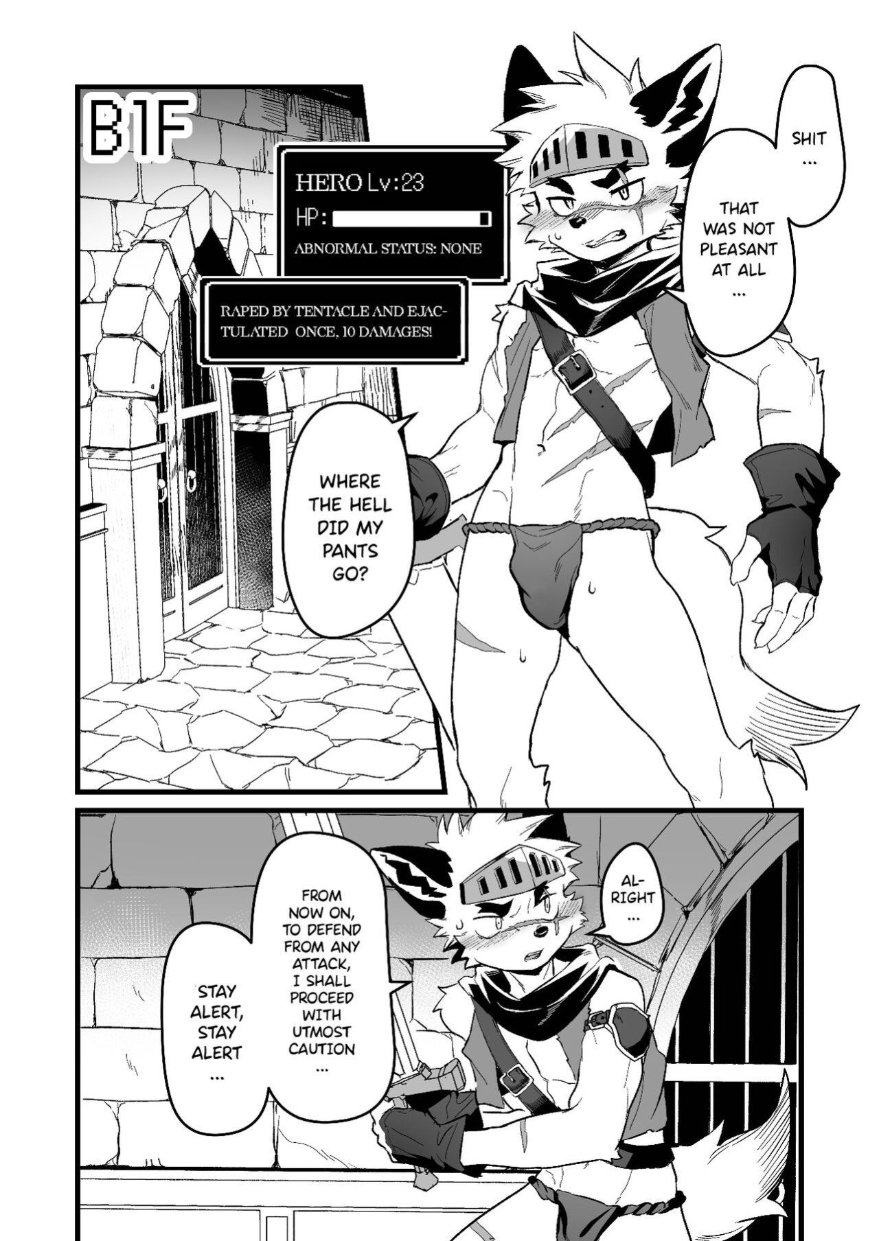 [HARD DROP (Various)] How Can The Hero Ever Lose? [Partial English Translation]