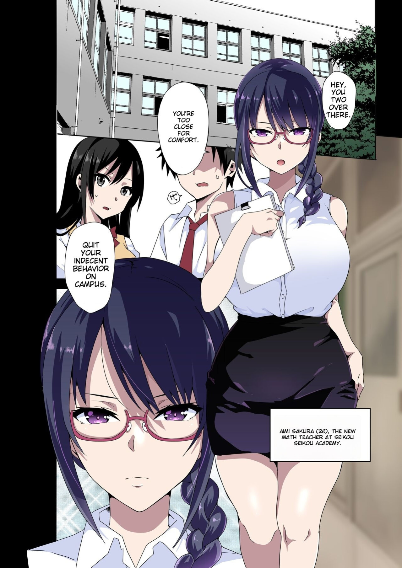 [Kinnikutei (macho.)] Do you hate lewd teachers? ~The Case of Sakura Aimi~ [MTL]