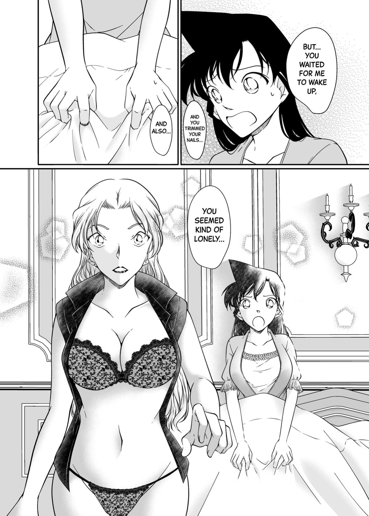 [mysteryfarm (Shiroyagi)] Majiwaru Koto ga Yurusarenai Anata to Ima dake Karada o Kasaneru | Just this once, I'll make love to you, with whom I'm not supposed to be intimate with. [Black Grimoires]