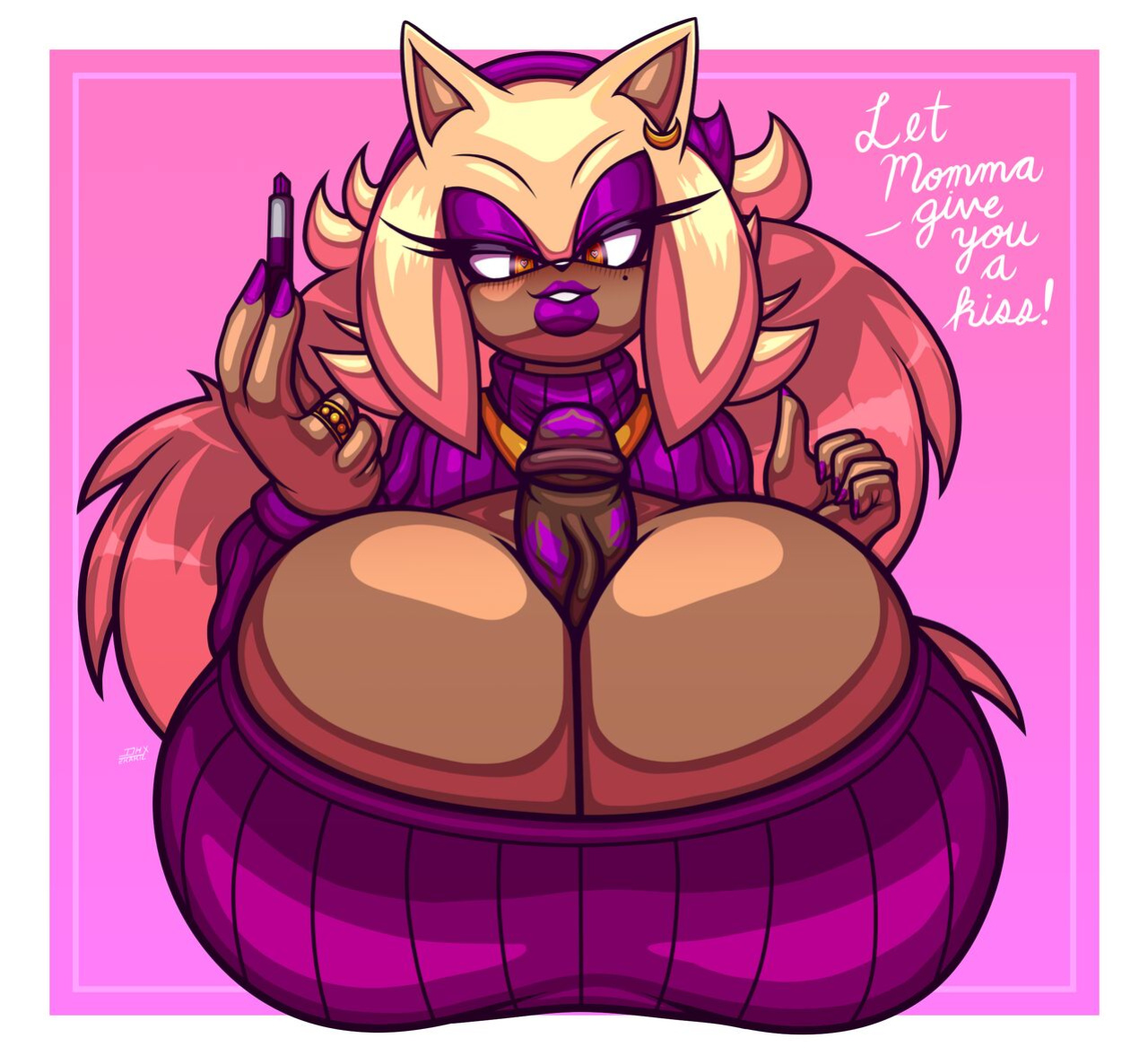 [DHX2KArtz] GIVE MAMMA A KISS! (Inked Var.)