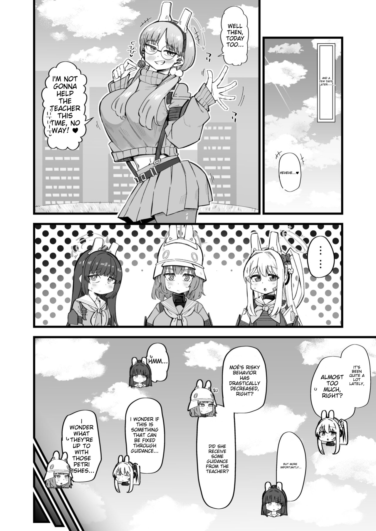 [Aureole (Kira Boshi)] Moe wants to be ruined by a sensei♥2 (Blue Archive) [MTL]