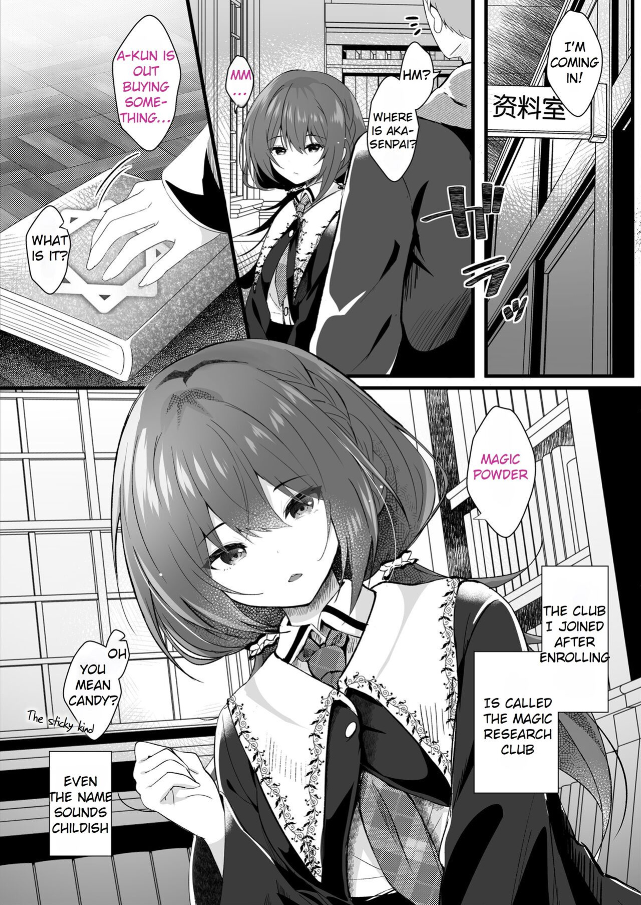 [Rocomani (Manatsu)] Kareshi Mochi no Sekenshirazu na Senpai o Saimin de Kuruwasu | Hypnotizing My Senpai, Who Has a Boyfriend, And Driving Her Crazy For Sex [Rei Scans]