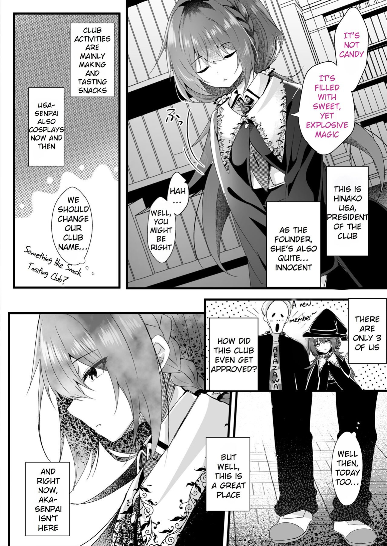 [Rocomani (Manatsu)] Kareshi Mochi no Sekenshirazu na Senpai o Saimin de Kuruwasu | Hypnotizing My Senpai, Who Has a Boyfriend, And Driving Her Crazy For Sex [Rei Scans]