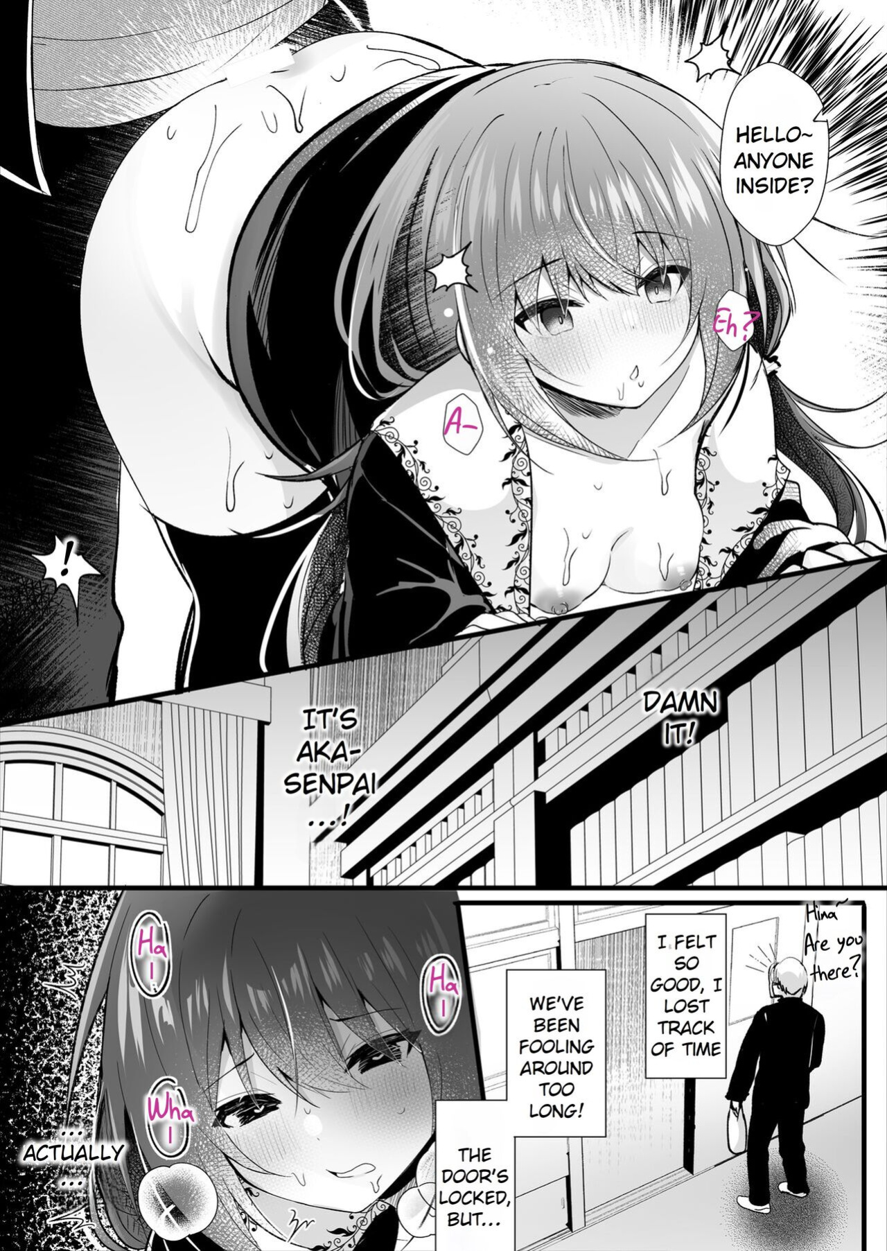 [Rocomani (Manatsu)] Kareshi Mochi no Sekenshirazu na Senpai o Saimin de Kuruwasu | Hypnotizing My Senpai, Who Has a Boyfriend, And Driving Her Crazy For Sex [Rei Scans]