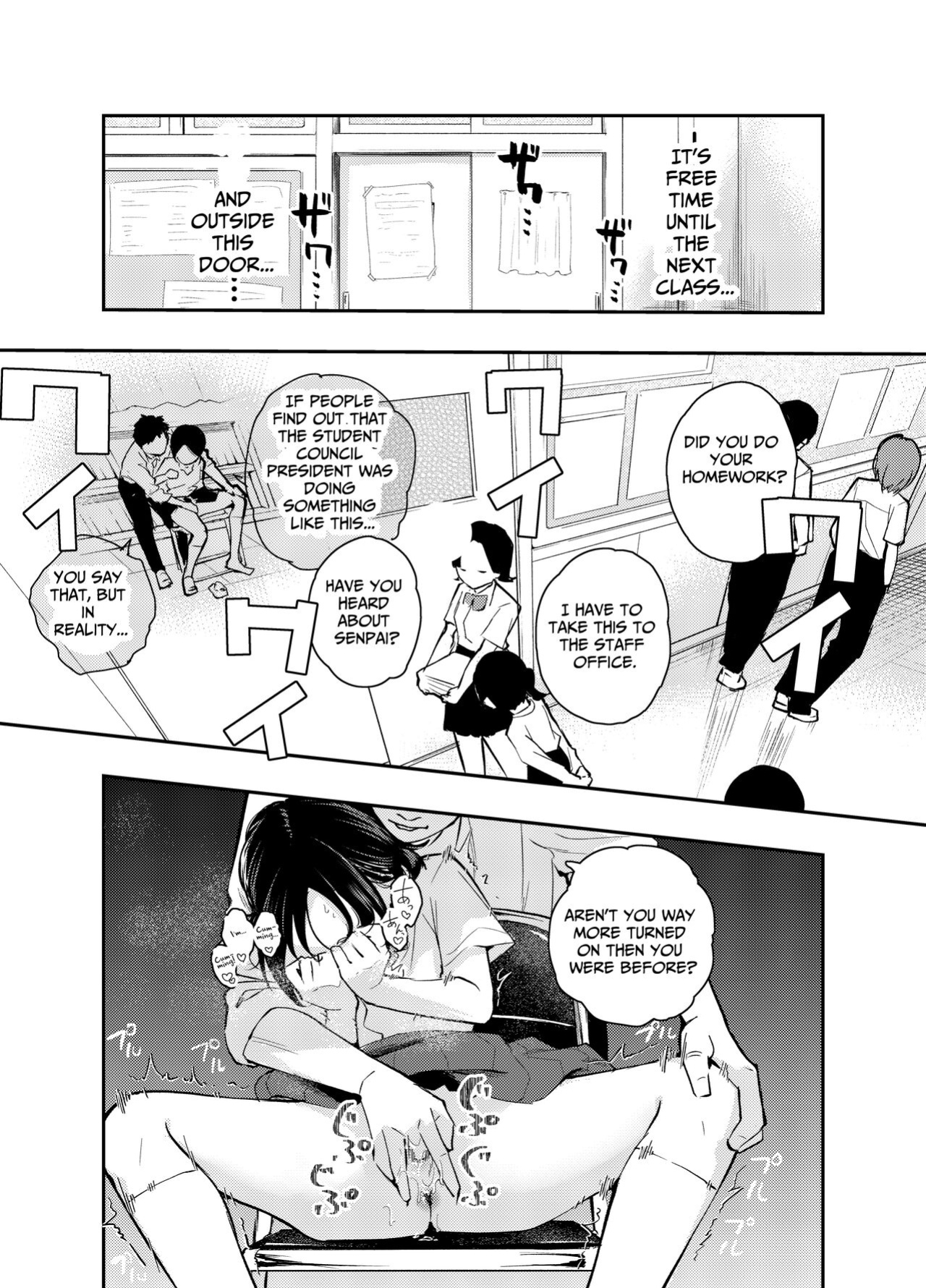 [Hatsuyasumi] Ecchi na Koto de Atama ga Ippai ni Natte Shimatta Onnanoko | A Girl With Her Head In The Gutter [Benri]