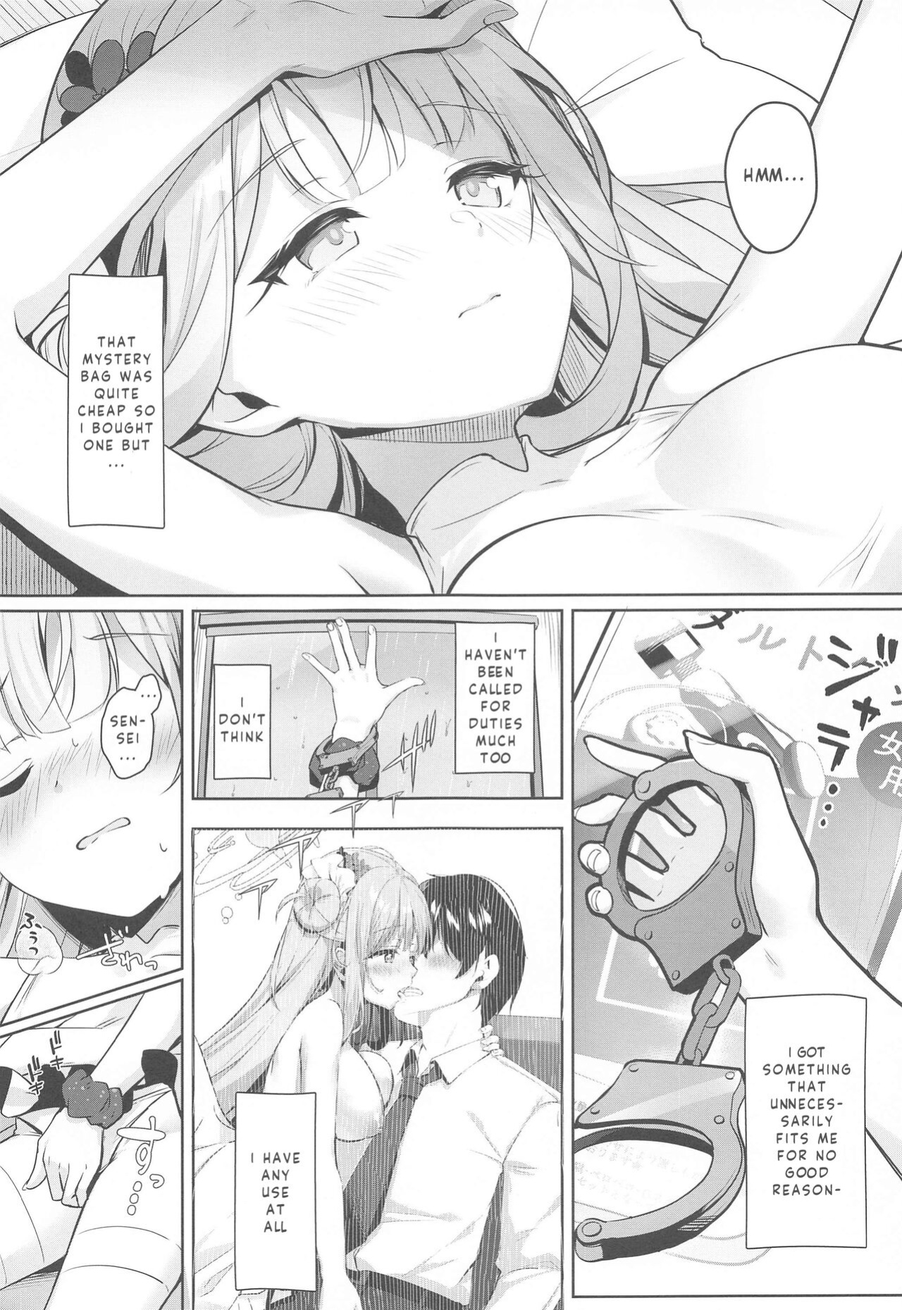(C102) [Kinokomu Kami (Kinokomushi)] Sensei wa, Damasaretanda yo. | Sensei, you got deceived (Blue Archive) [Entropy]