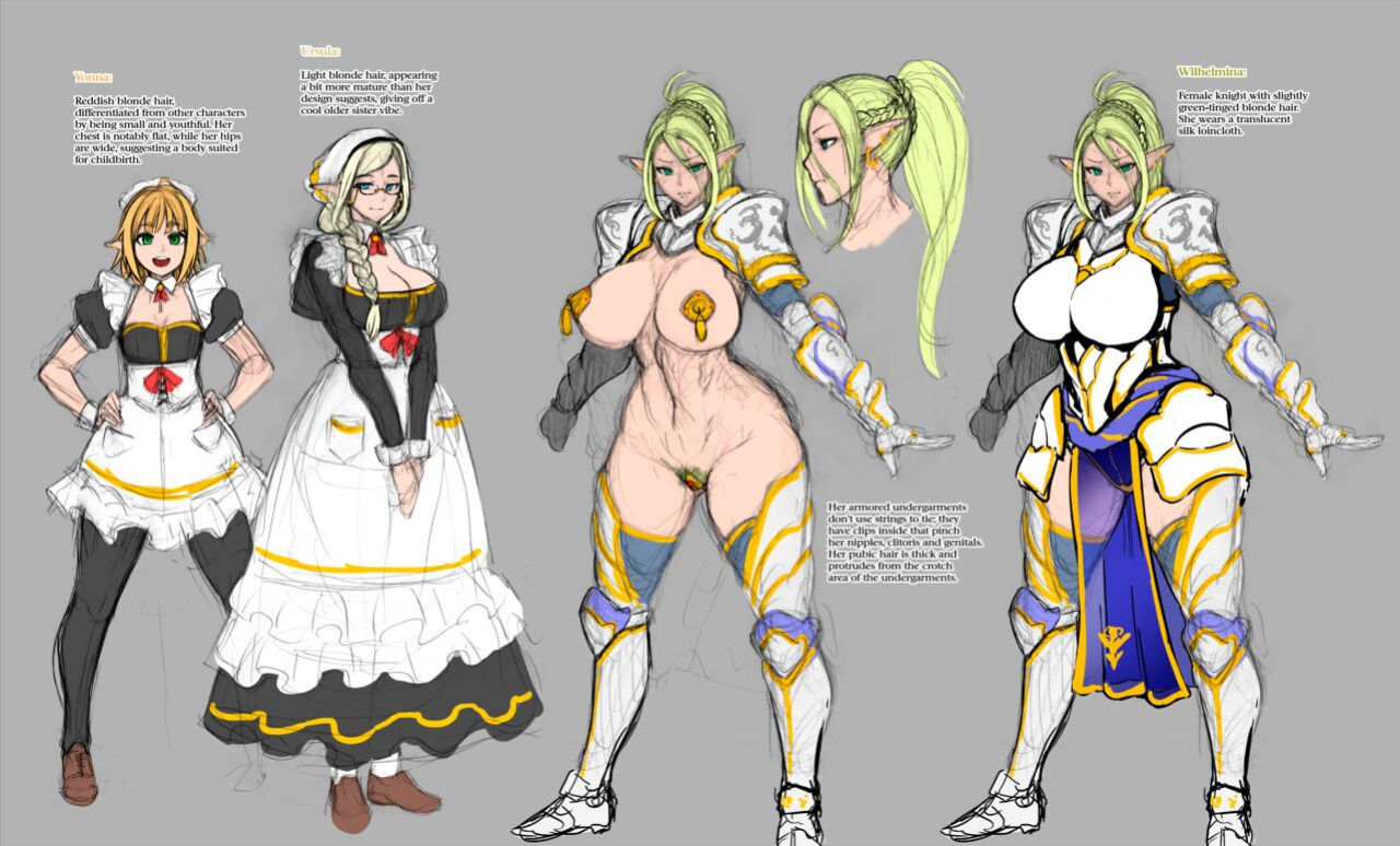 [Aodouhu (Neromashin)] Houjou no Reizoku Elf ~ The stolen kingdom ~ knight Wilhelmina’s wooden horse training