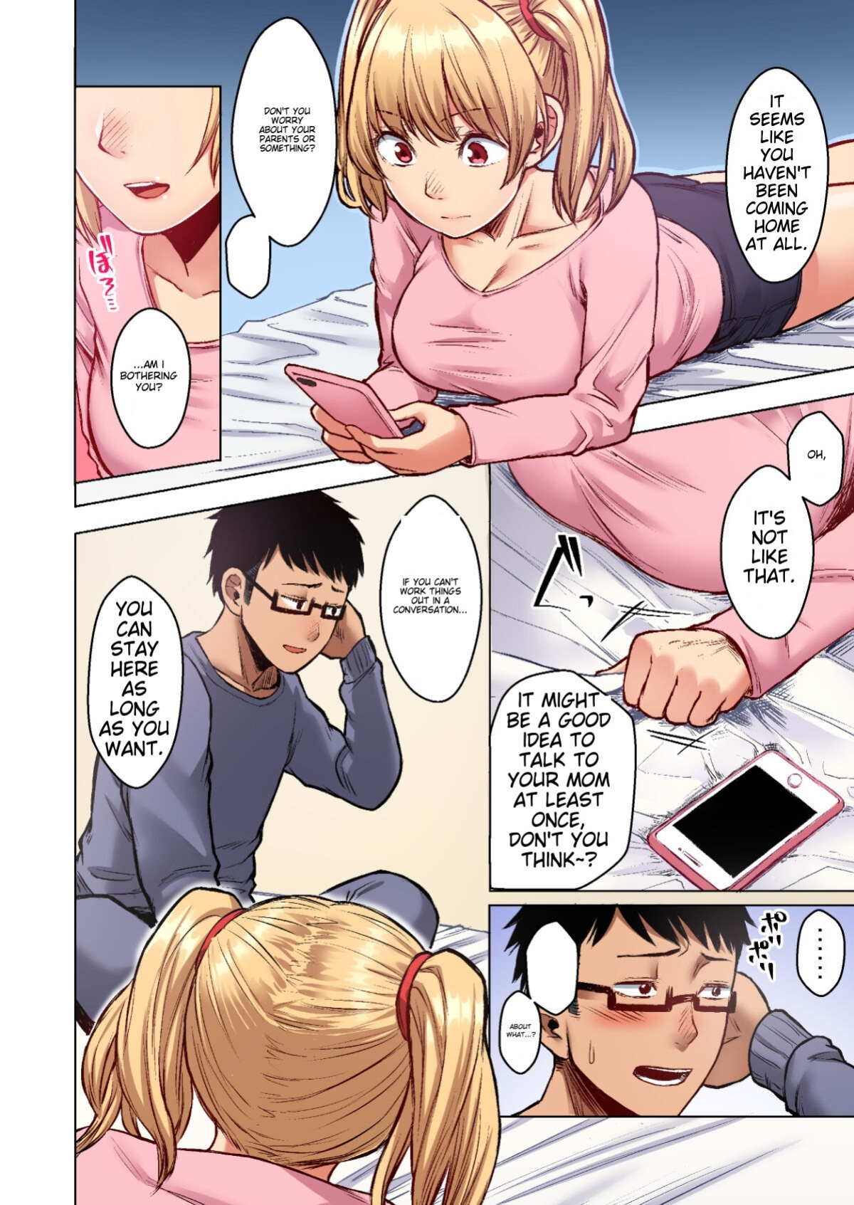 [Doushoku (Omizu Chihiro)] Wakeari JK Iede shita Gal o Kattemita Kekka! 1+2 Full Color Gappon-ban