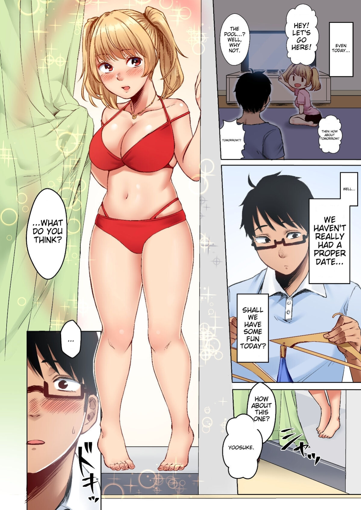 [Doushoku (Omizu Chihiro)] Wakeari JK Iede shita Gal o Kattemita Kekka! 1+2 Full Color Gappon-ban