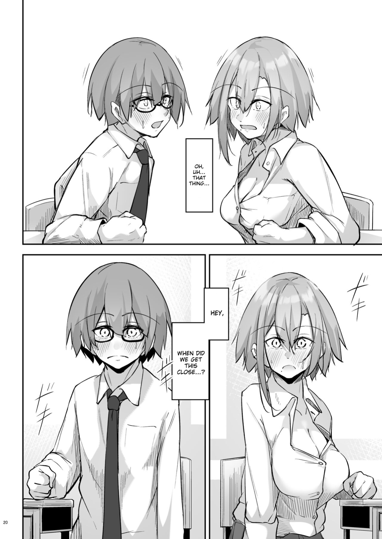 [Gakuen Ketsumeichou (Oriue Wato)] Tonari no seki no Toeda-san [ENG] [MTL]