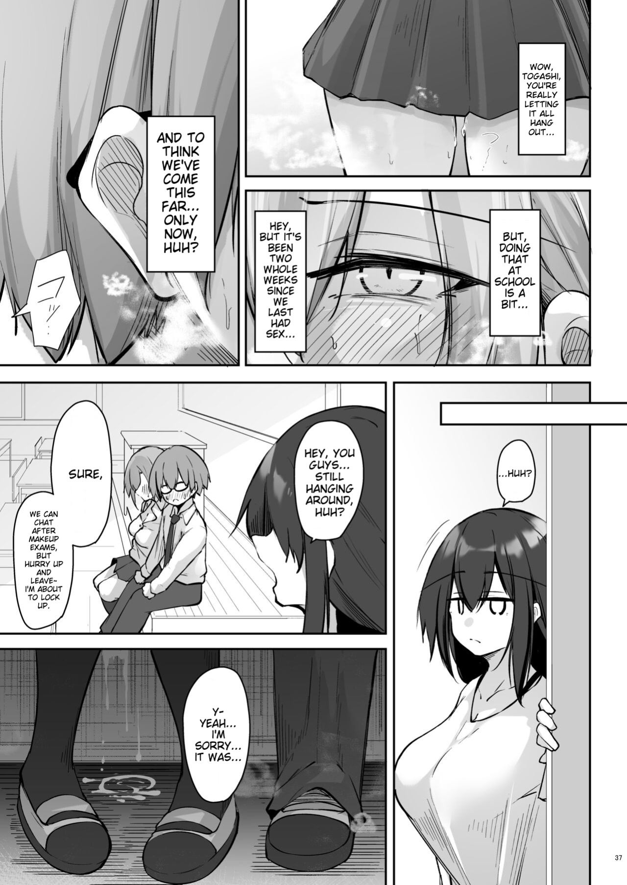 [Gakuen Ketsumeichou (Oriue Wato)] Tonari no seki no Toeda-san [ENG] [MTL]