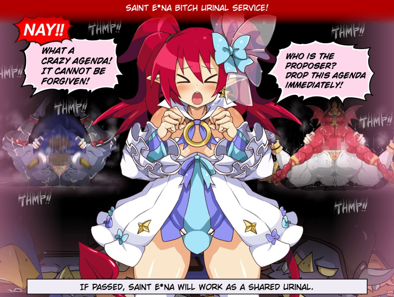 [Dismania(Dismania)] [ apude taiō CG shū] betsujigen no nikubenki - XENO Bitch Urinals / ver1.004
