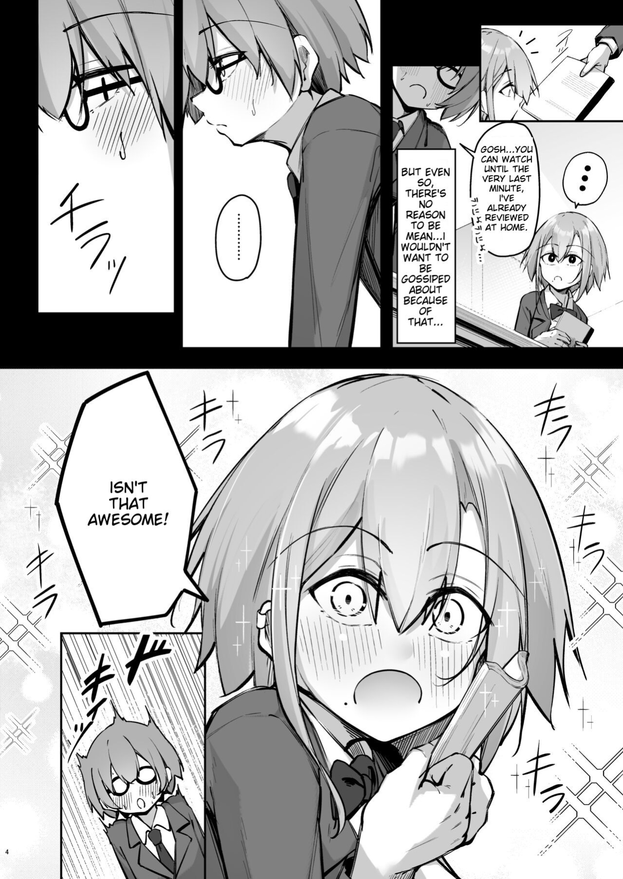 [Gakuen Ketsumeichou (Oriue Wato)] Tonari no seki no Toeda-san [MTL]