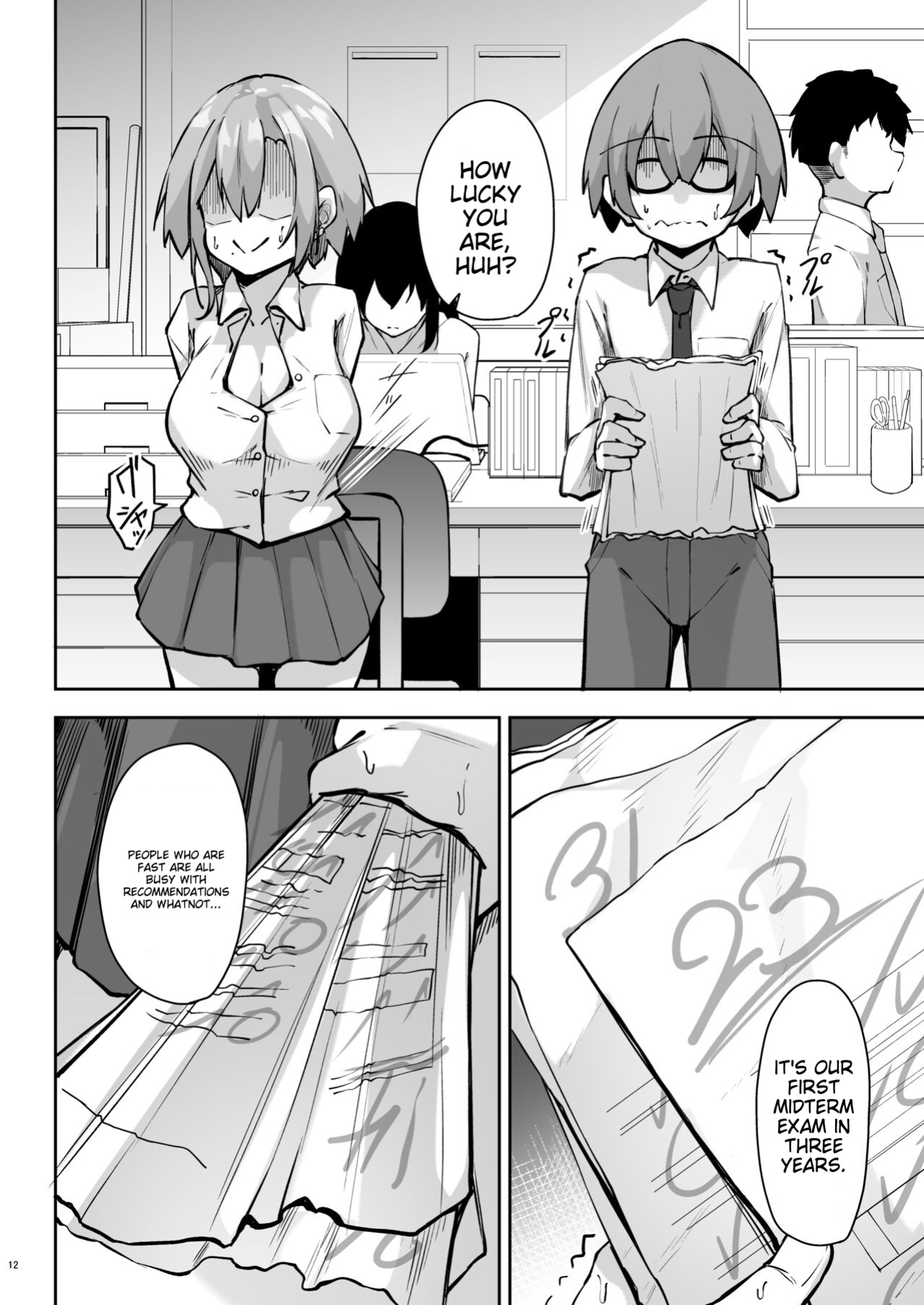 [Gakuen Ketsumeichou (Oriue Wato)] Tonari no seki no Toeda-san [MTL]