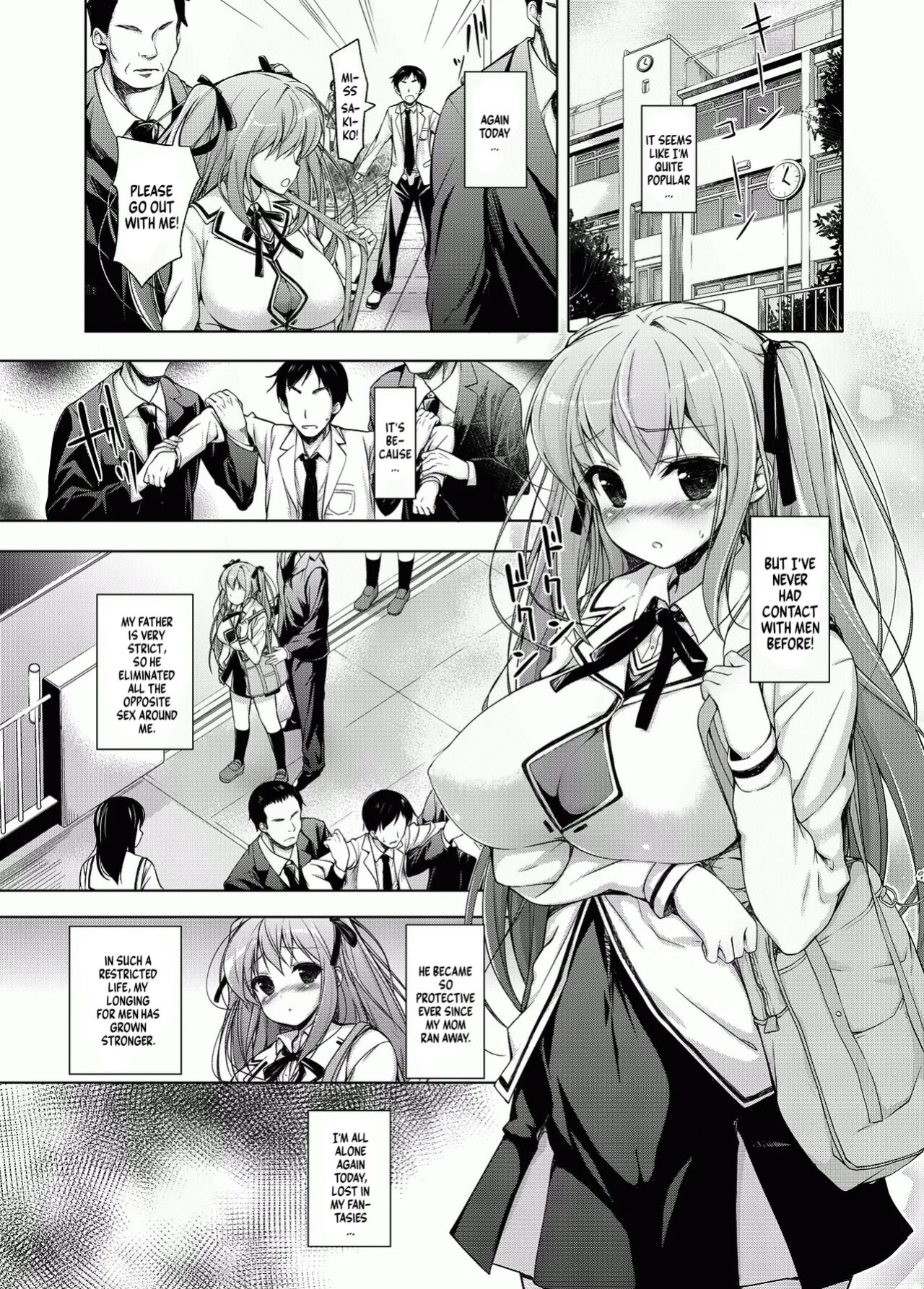 [Massaratou (Motomushi)] Ojou-sama to Kabe no Ana. [NonoScans]