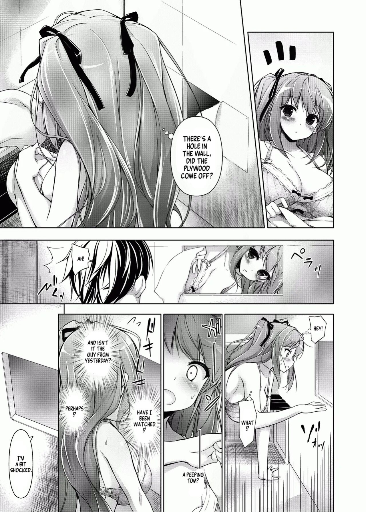 [Massaratou (Motomushi)] Ojou-sama to Kabe no Ana. [NonoScans]