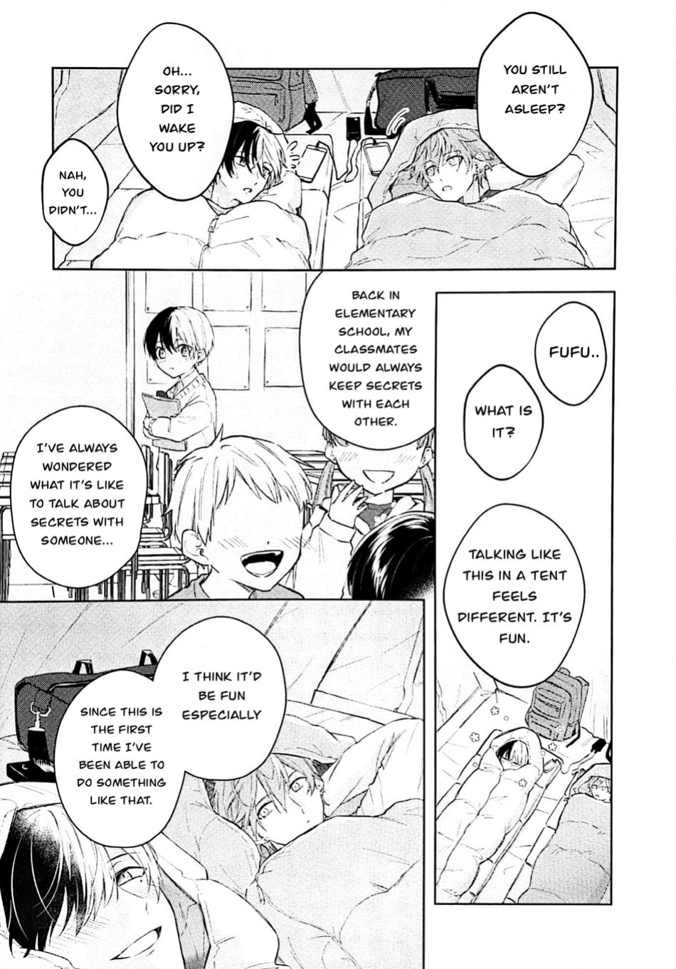 (2 Microphones. Ⅲ) [Chichimichi (Amakawa)] Hajimete. no hon (Project Sekai) [Gay Sex Translations]