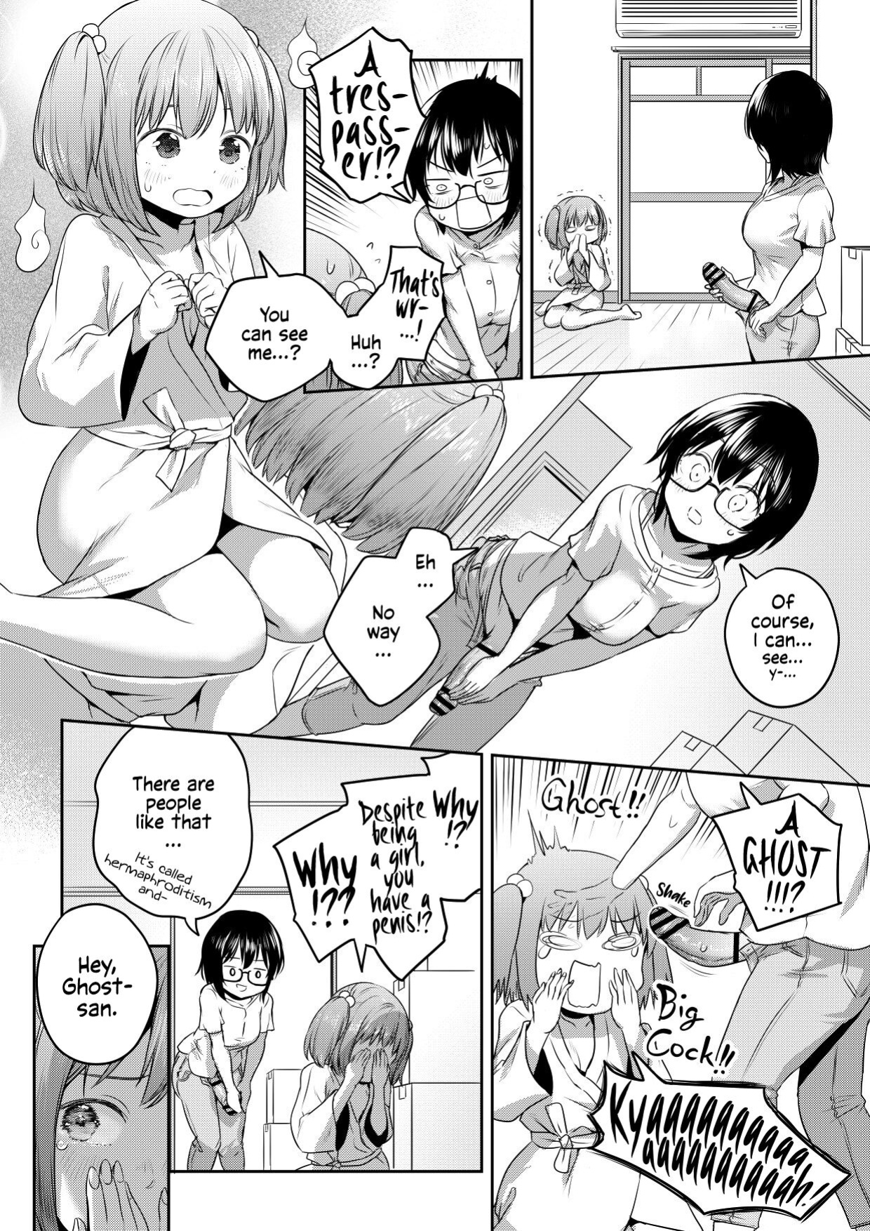 [Ayanakitori] Futanari-chan no Shin Seikatsu to Yuurei-chan