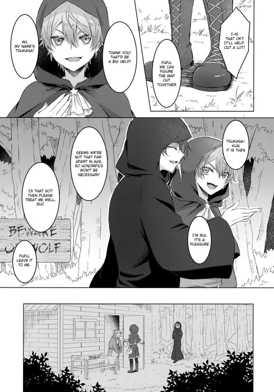 (Meguru Itsuka no STAGE! Hoshi ni Negai o. 2022) [Mogitate Smelt Ika (torimochiko)] Ookami ni Aka (Project Sekai) [Kasatsun]