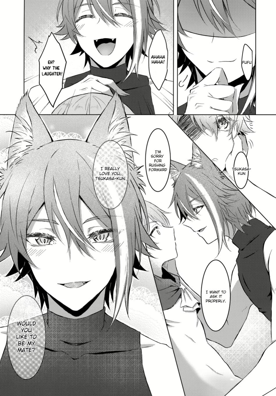 (Meguru Itsuka no STAGE! Hoshi ni Negai o. 2022) [Mogitate Smelt Ika (torimochiko)] Ookami ni Aka (Project Sekai) [Kasatsun]