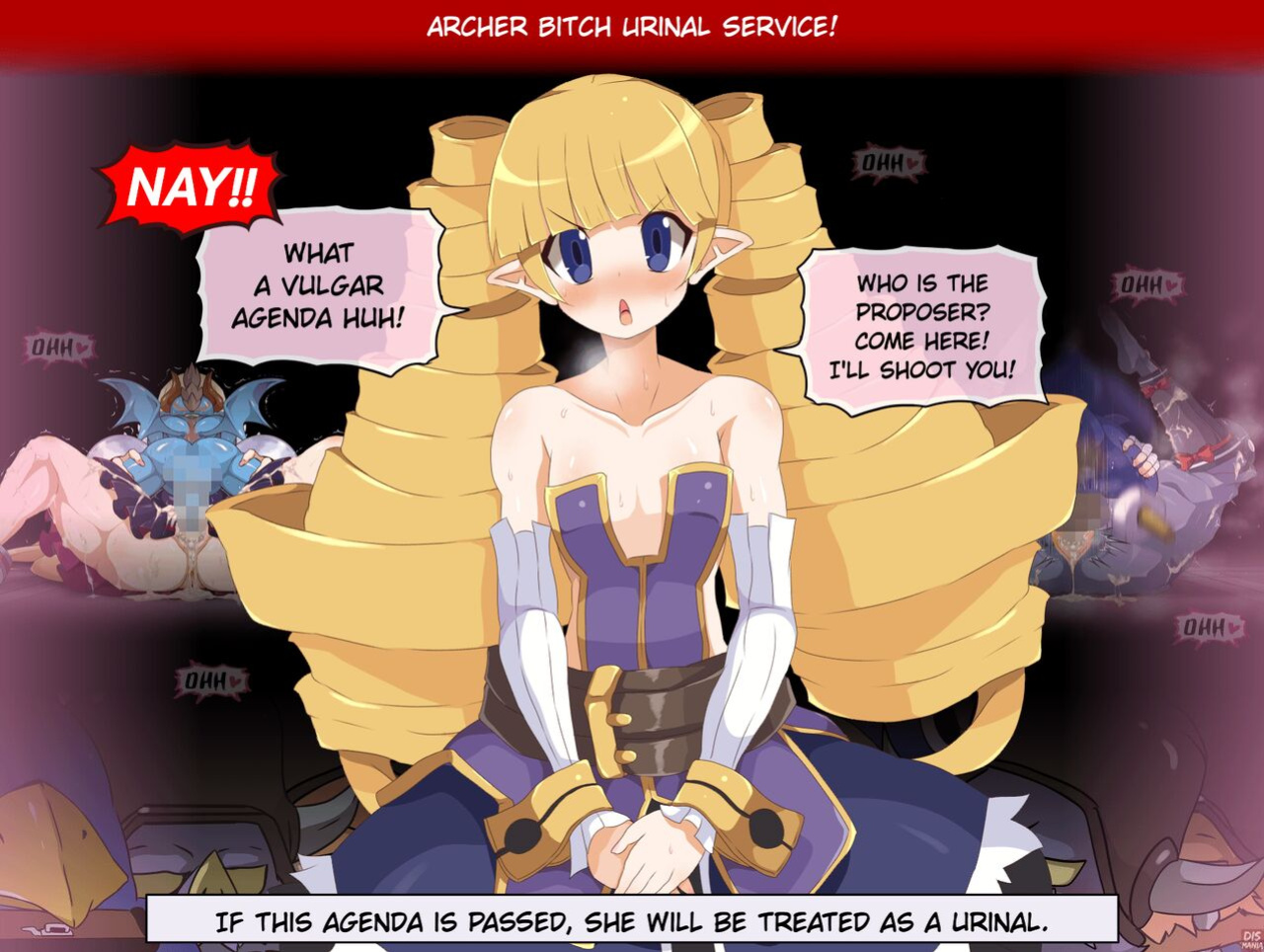 [Dismania(Dismania)] [ apude taiō CG shū] han-yō no nikubenki - Generic Bitch Urinals / ver1.002