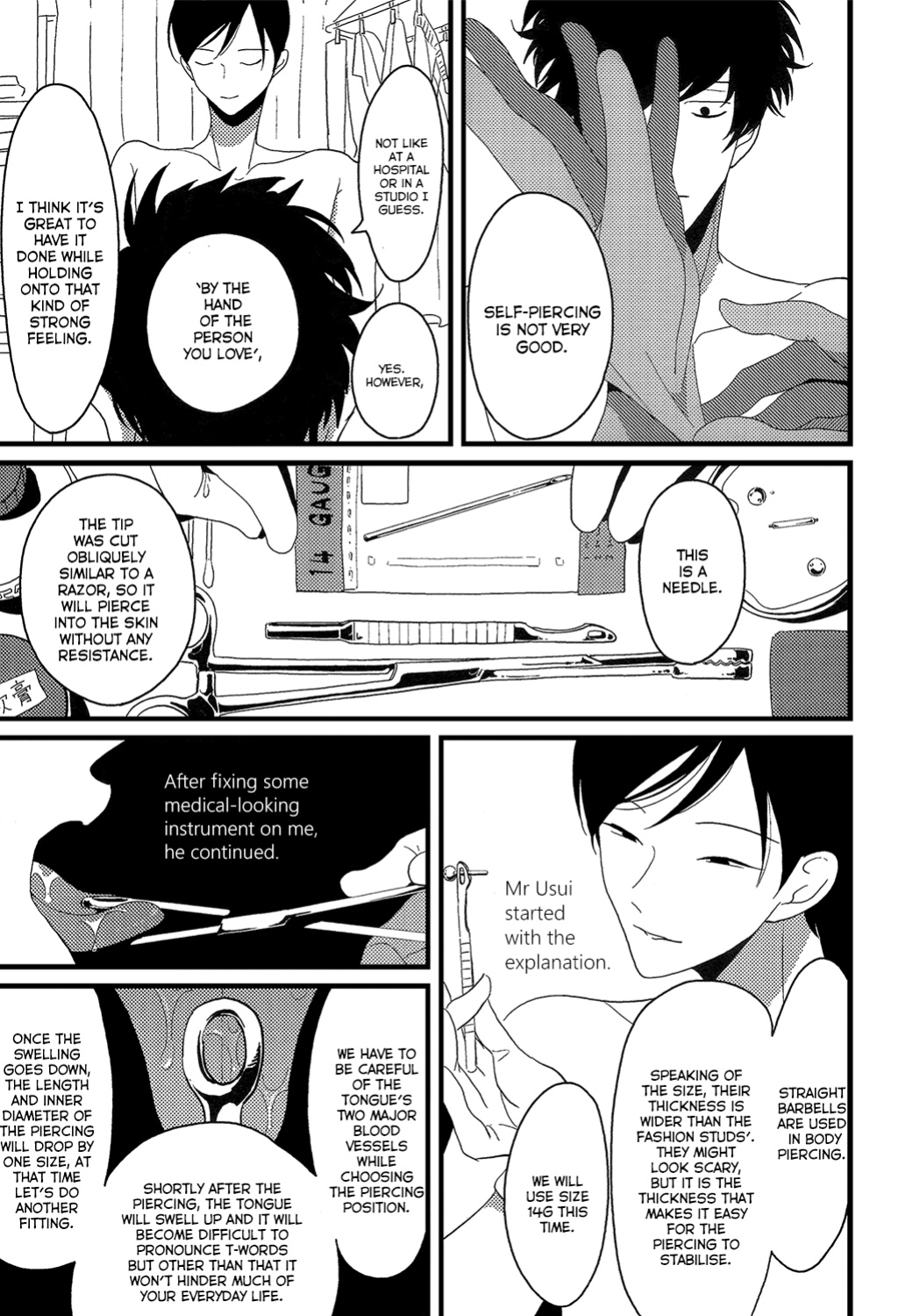 [Harada] Piercings [Eng]