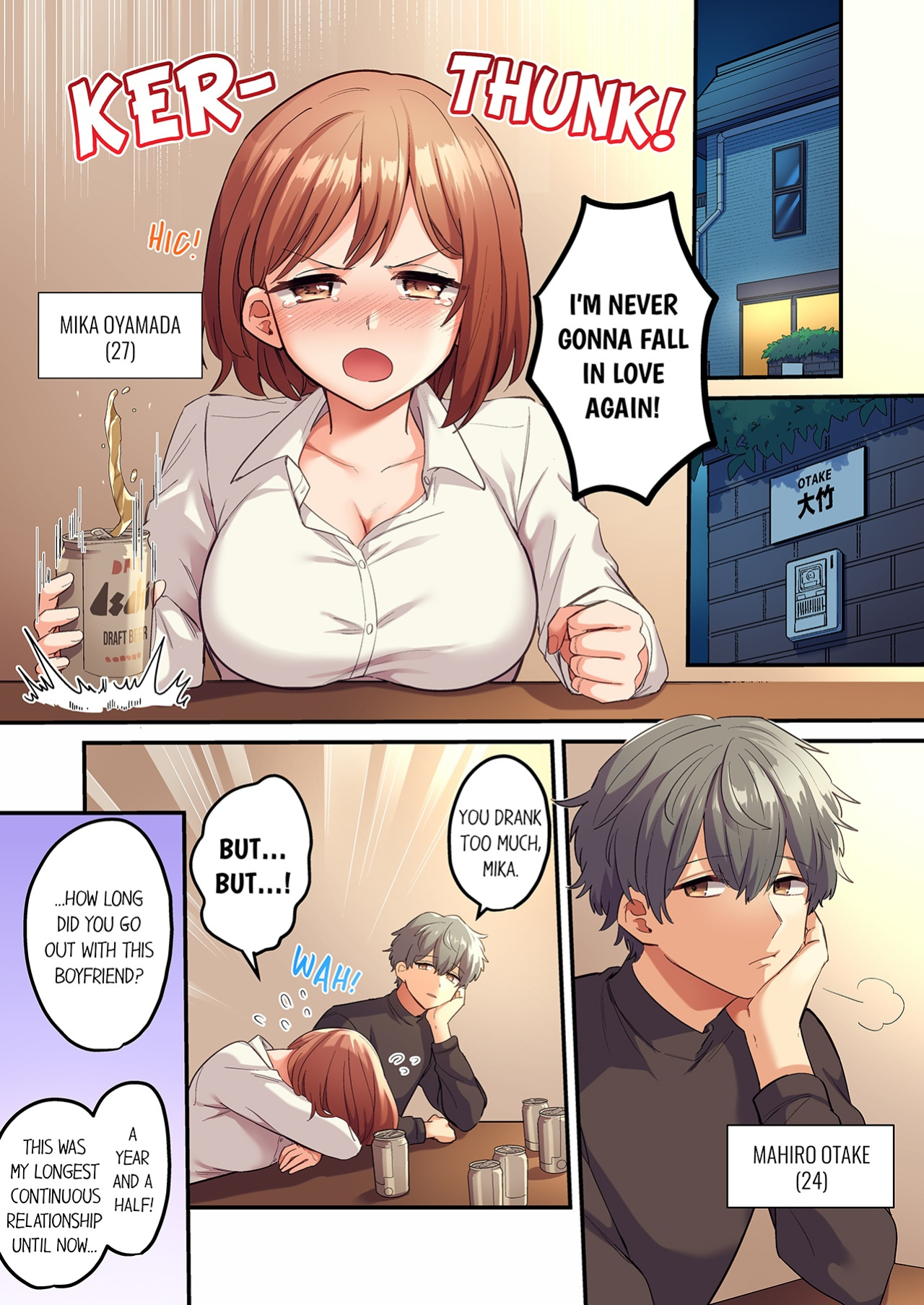 [Toba Ayuhata] Netorare SEX wa 1-Shuukan - Kuzu Osananajimi ni Ijimerarete, Ikasarete... 1-2 | Forced to Have Sex For a Week— Teased and Forced to Come by My Piece of Trash Childhood Friend 1-2