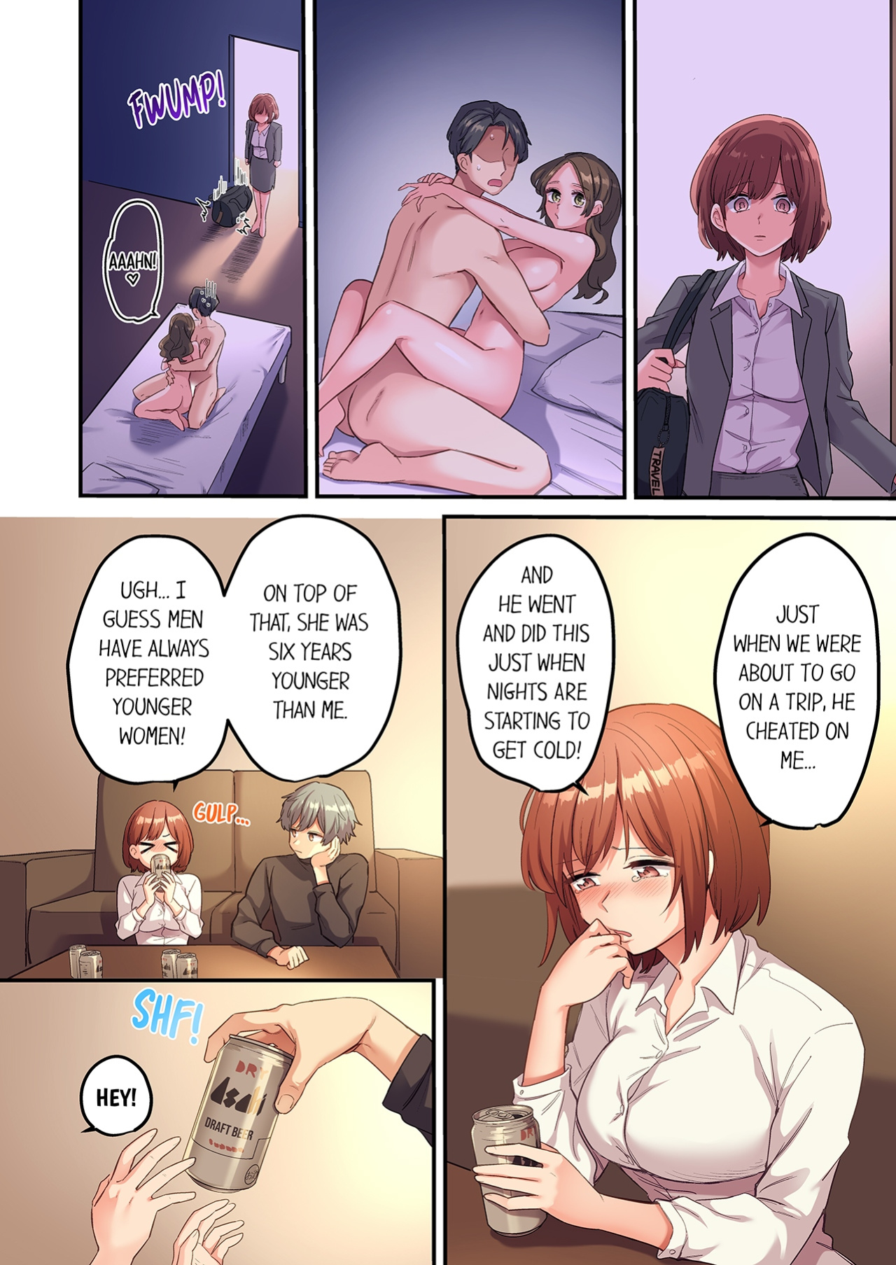 [Toba Ayuhata] Netorare SEX wa 1-Shuukan - Kuzu Osananajimi ni Ijimerarete, Ikasarete... 1-2 | Forced to Have Sex For a Week— Teased and Forced to Come by My Piece of Trash Childhood Friend 1-2