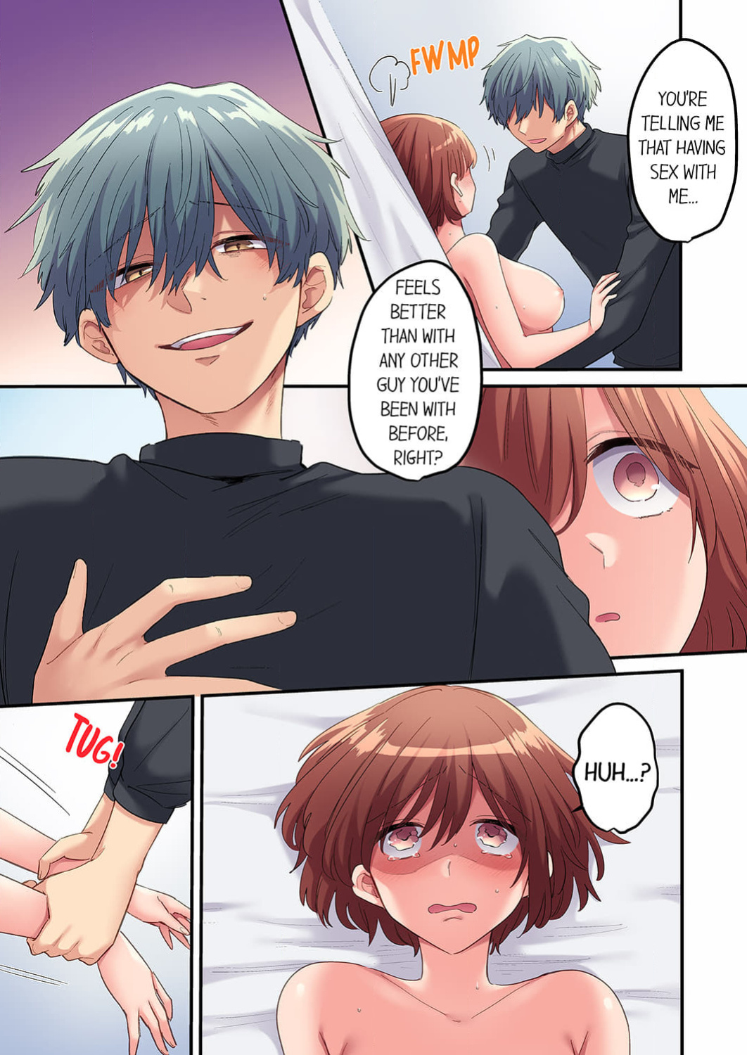 [Toba Ayuhata] Netorare SEX wa 1-Shuukan - Kuzu Osananajimi ni Ijimerarete, Ikasarete... 1-2 | Forced to Have Sex For a Week— Teased and Forced to Come by My Piece of Trash Childhood Friend 1-2