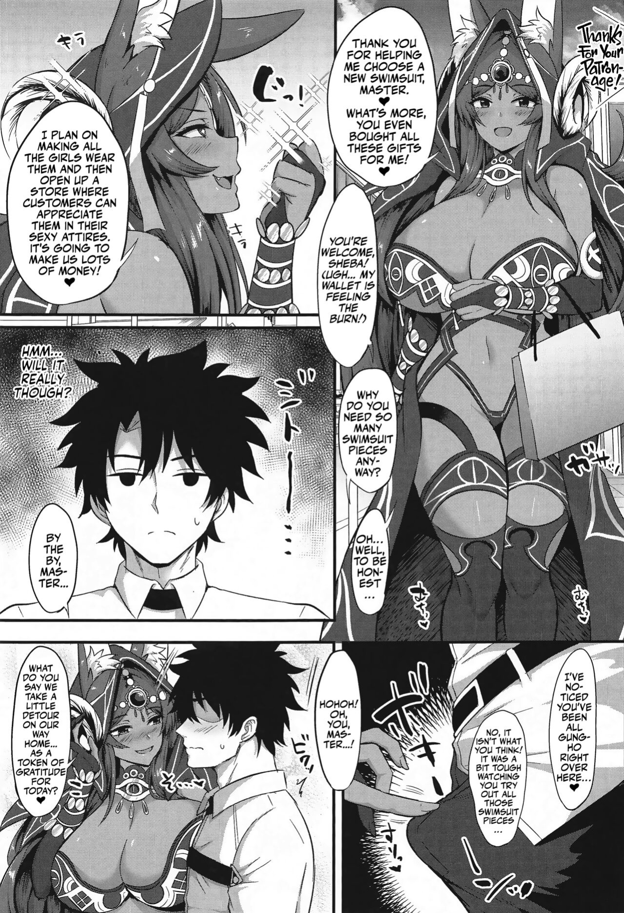 (C102) [Hoshizora Sutekki (Kisaragi Nana)] Kemomimi Joou to Mizugi Ecchi | Swimsuit Sex with a Fluffy-eared Queen! (Fate/Grand Order) [Team Rabu2]