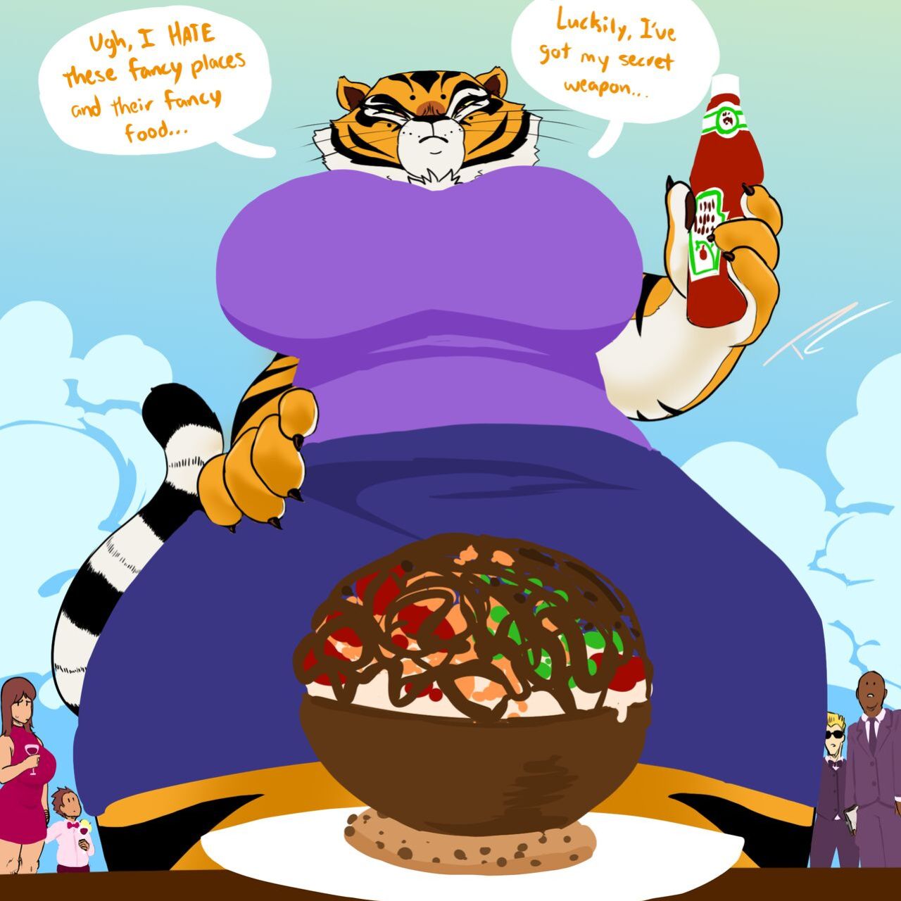 [Fakeryway] Beachside With Master Tigress (Kung-fu Panda)