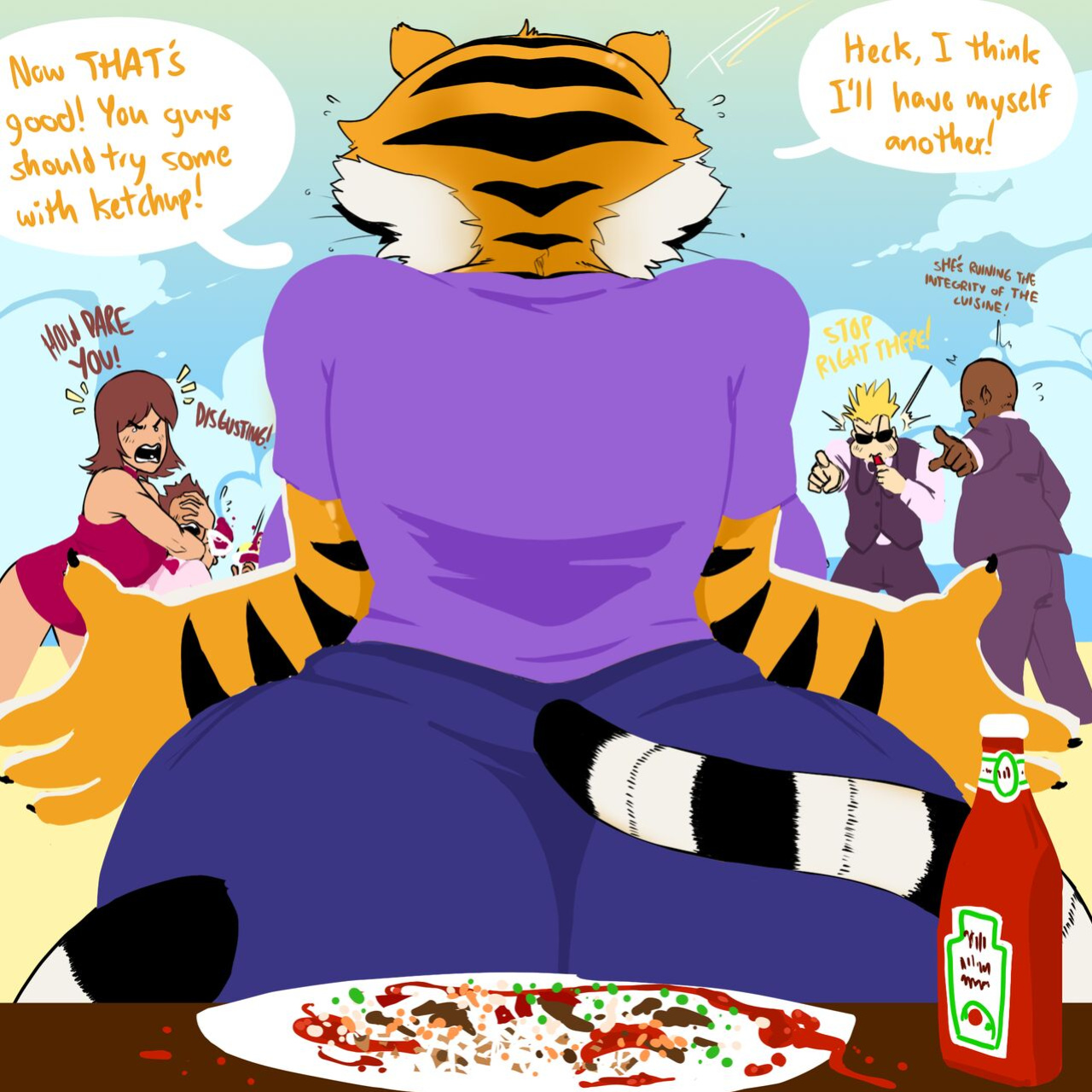 [Fakeryway] Beachside With Master Tigress (Kung-fu Panda)