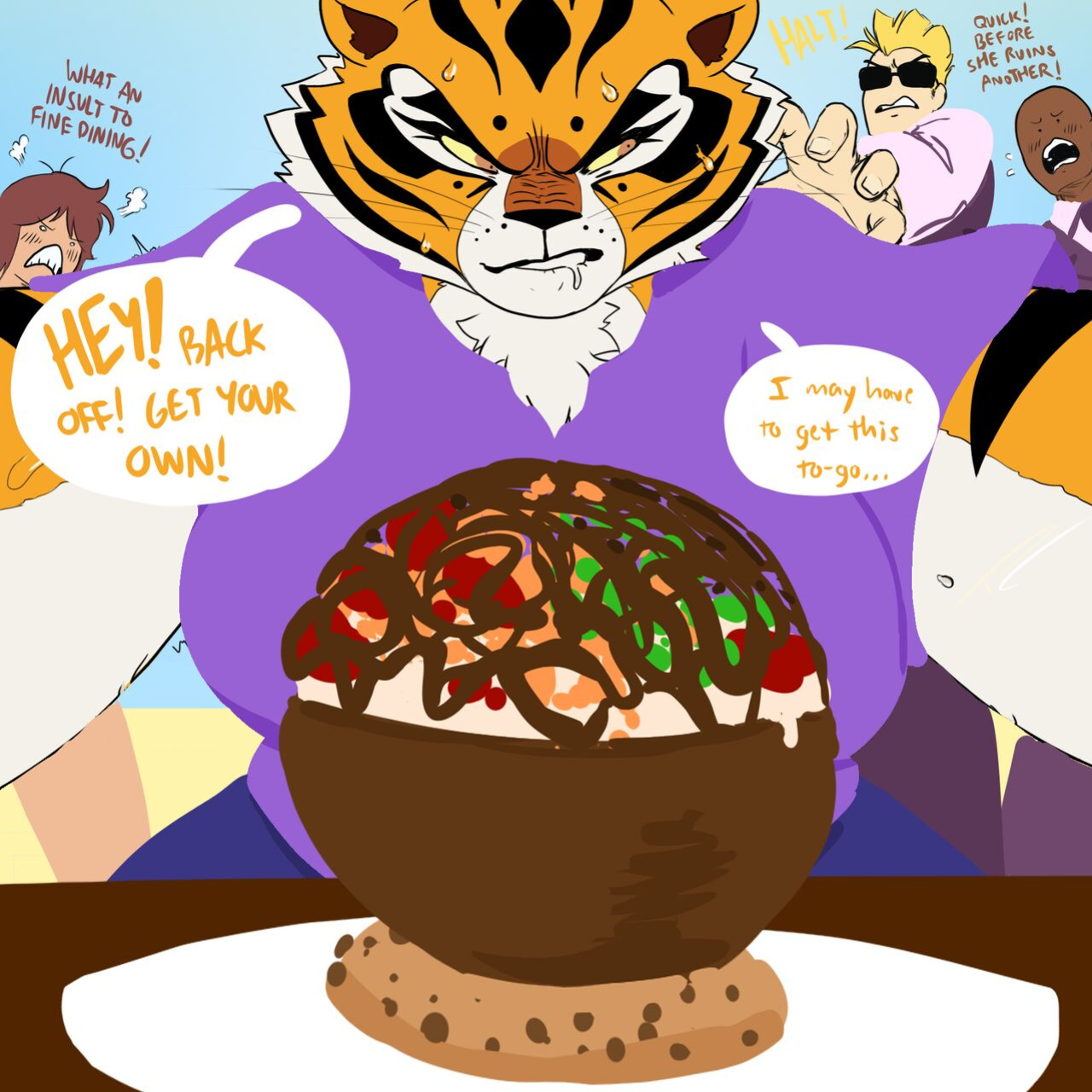 [Fakeryway] Beachside With Master Tigress (Kung-fu Panda)