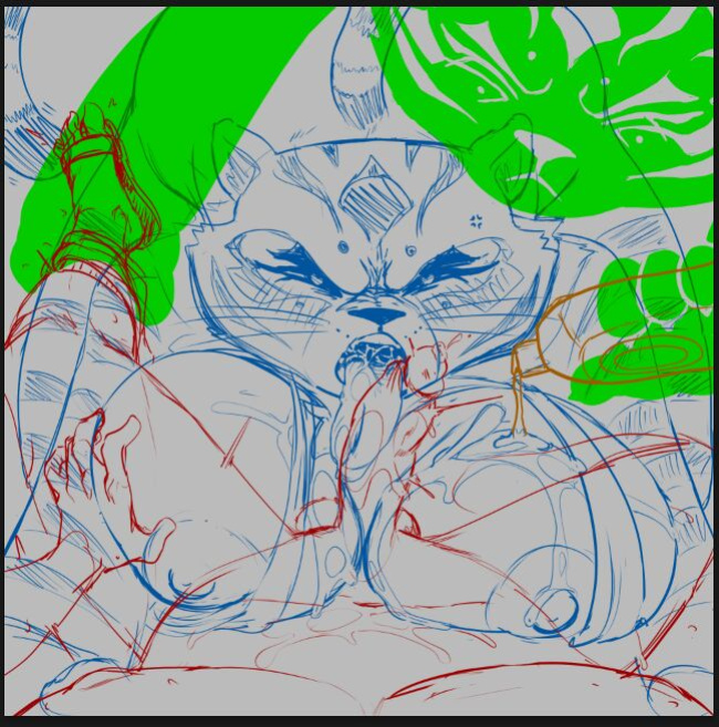 [Fakeryway] Beachside With Master Tigress (Kung-fu Panda)