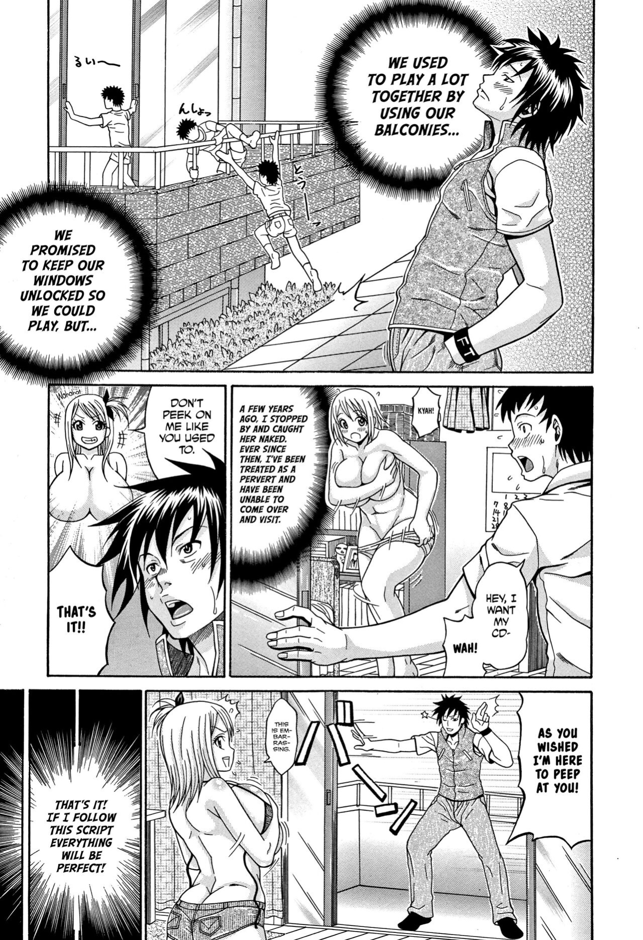 [Andou Hiroyuki] Mamire Chichi - Sticky Tits Feel Hot All Over. Ch. 1-3, 5, 7,9-11