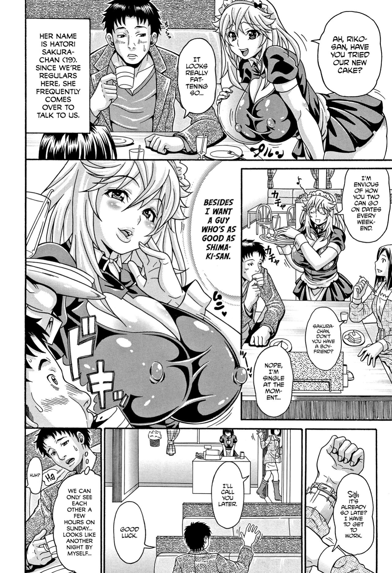[Andou Hiroyuki] Mamire Chichi - Sticky Tits Feel Hot All Over. Ch. 1-3, 5, 7,9-11